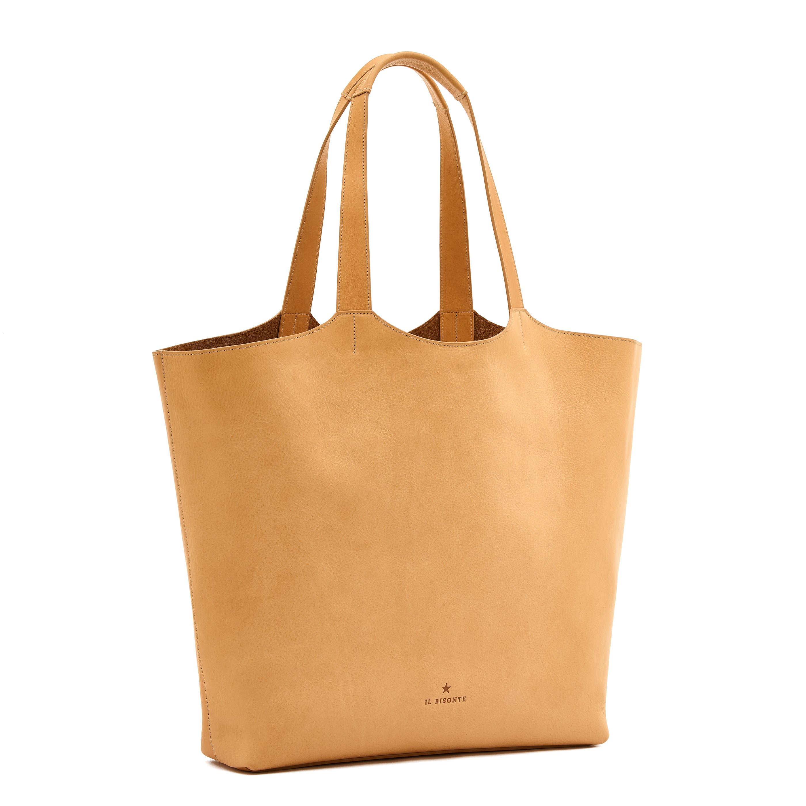 Il Bisonte Yolo Shopper Natur Vintage-Leder