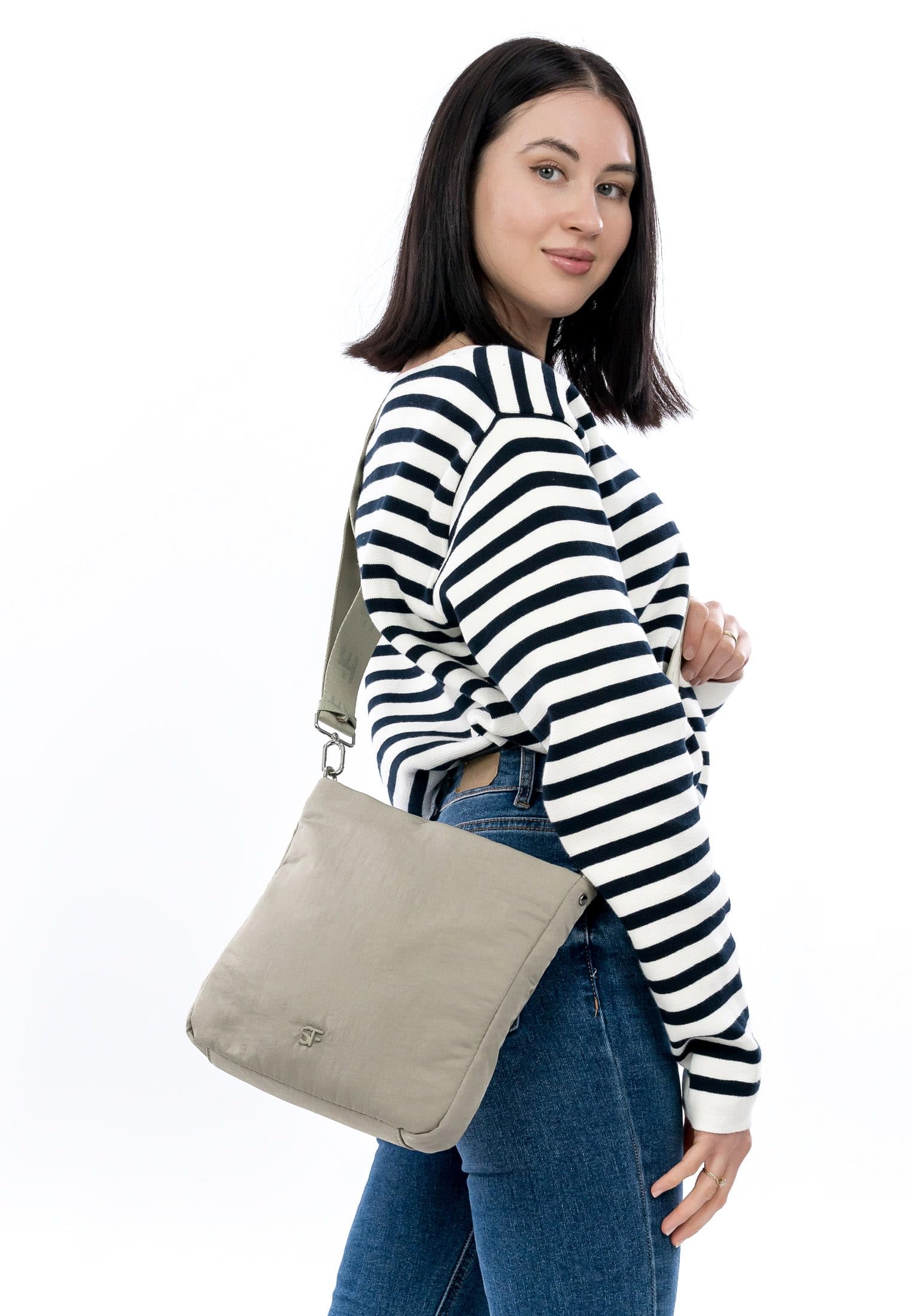 SURI FREY Abby Crossover Tasche Lightkhaki