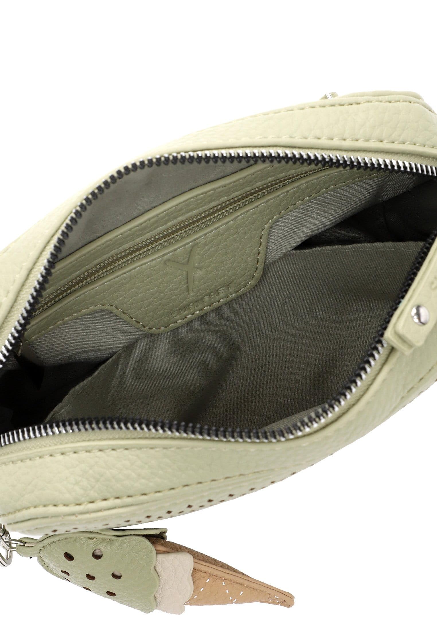 SURI FREY Cilly Crossbody Bag Umhängetasche Pistachio Logoprint