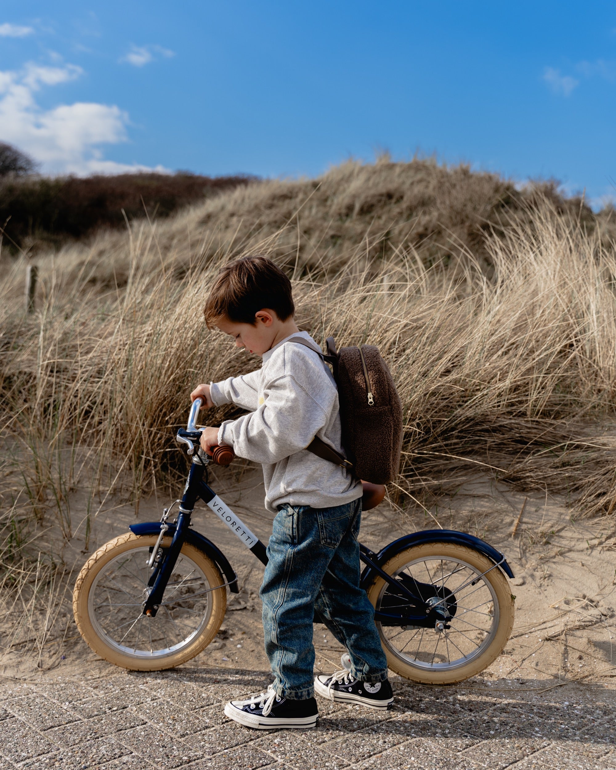Studio Noos Teddy Mini Rucksack Brown für 0-5 Jahre