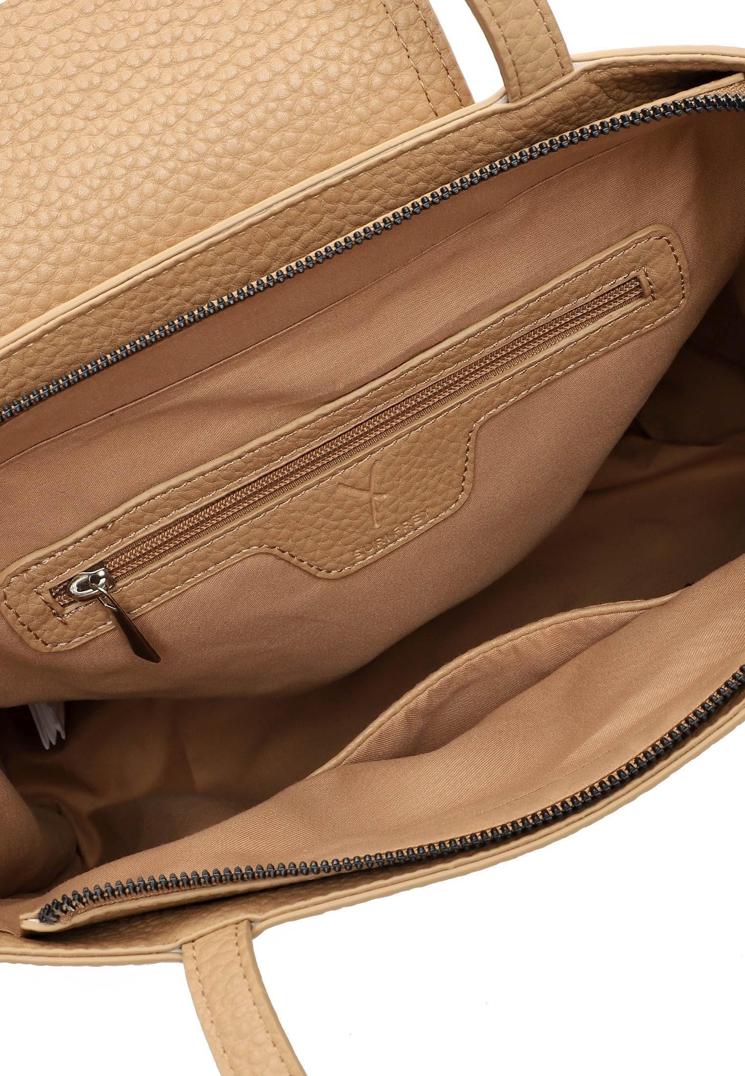 SURI FREY Berly Cityshopper M Shopper Sand DIN A4