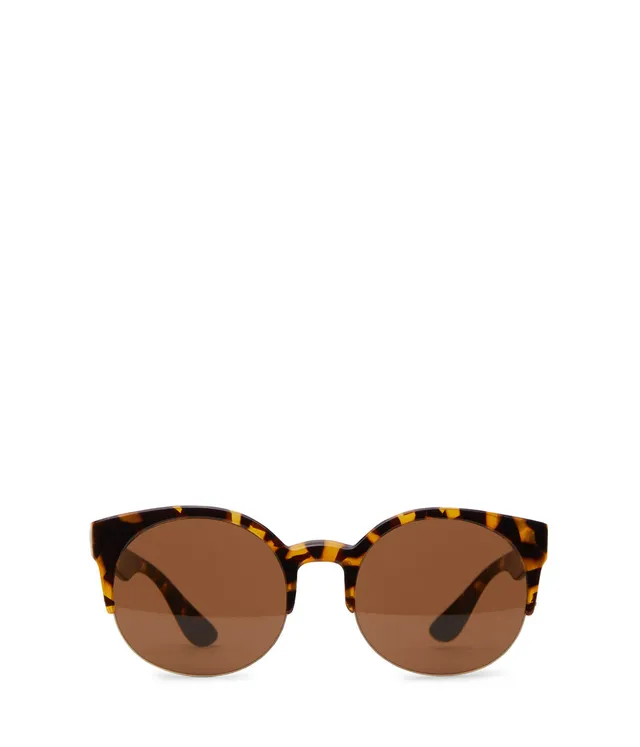 Matt & Nat Overt Clubmaster Sonnenbrille Braun
