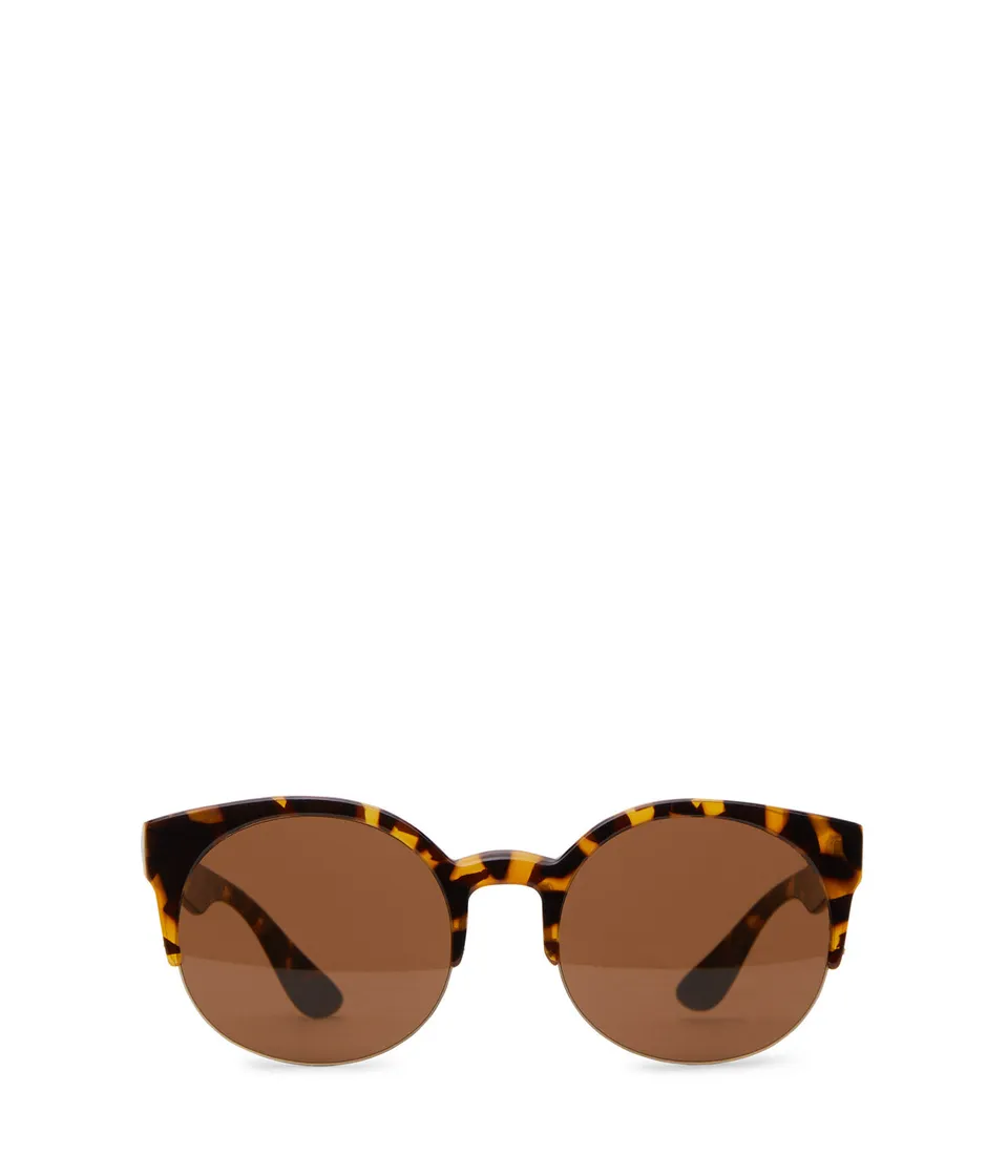 Matt & Nat Overt Clubmaster Sonnenbrille Braun