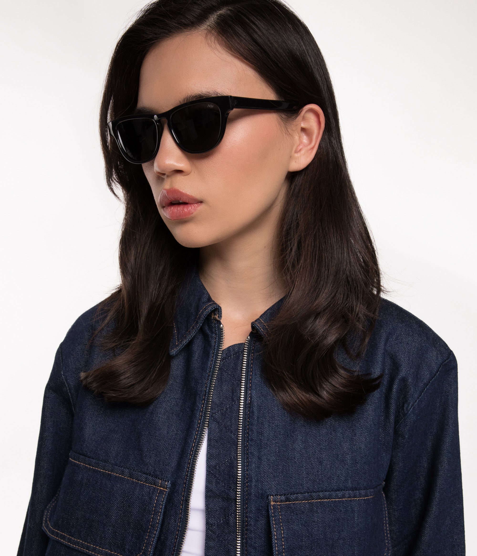 Matt & Nat Maxi Wayfarer Sonnenbrille Smoke polarisiert