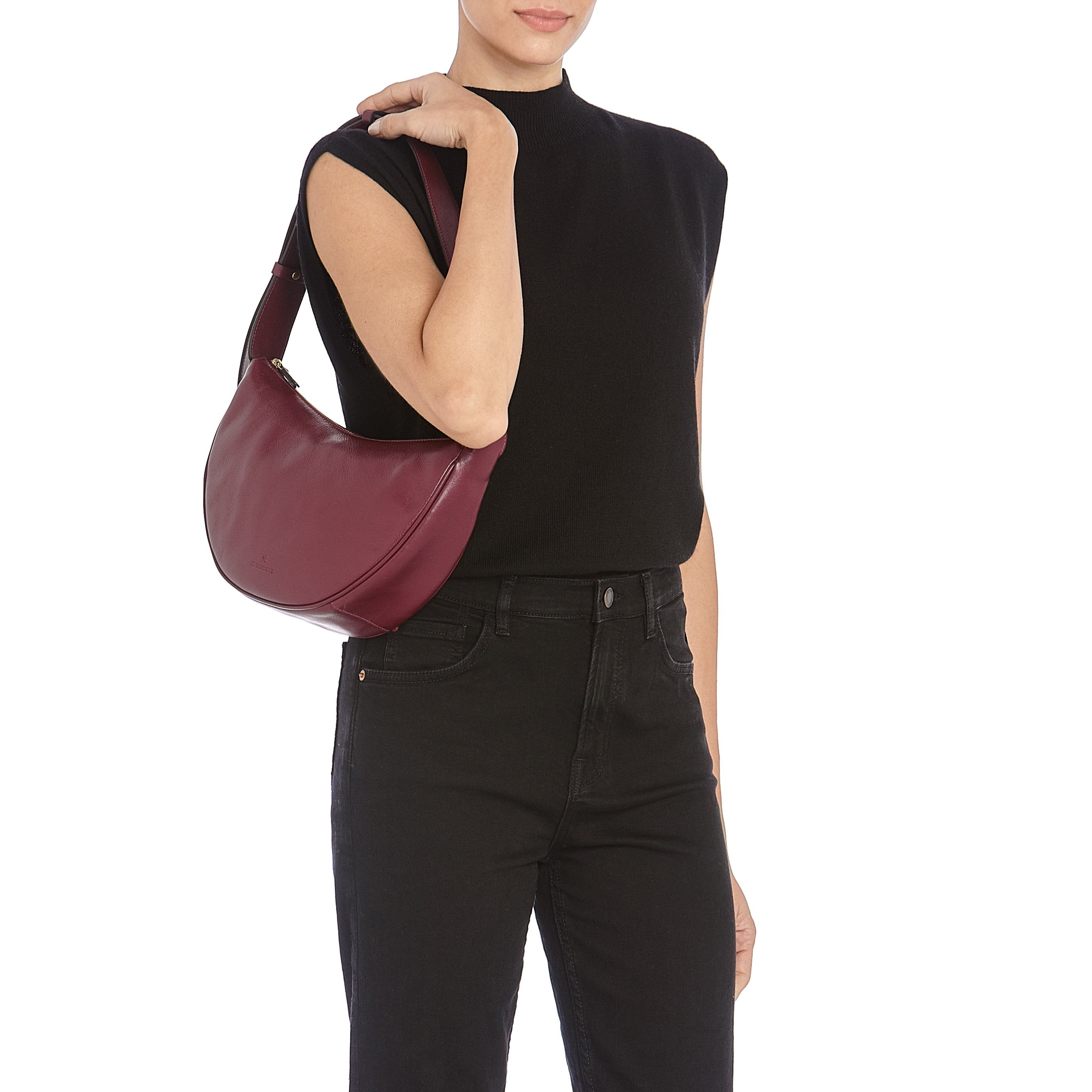 Il Bisonte Oliveta Hobo amarena Vollleder