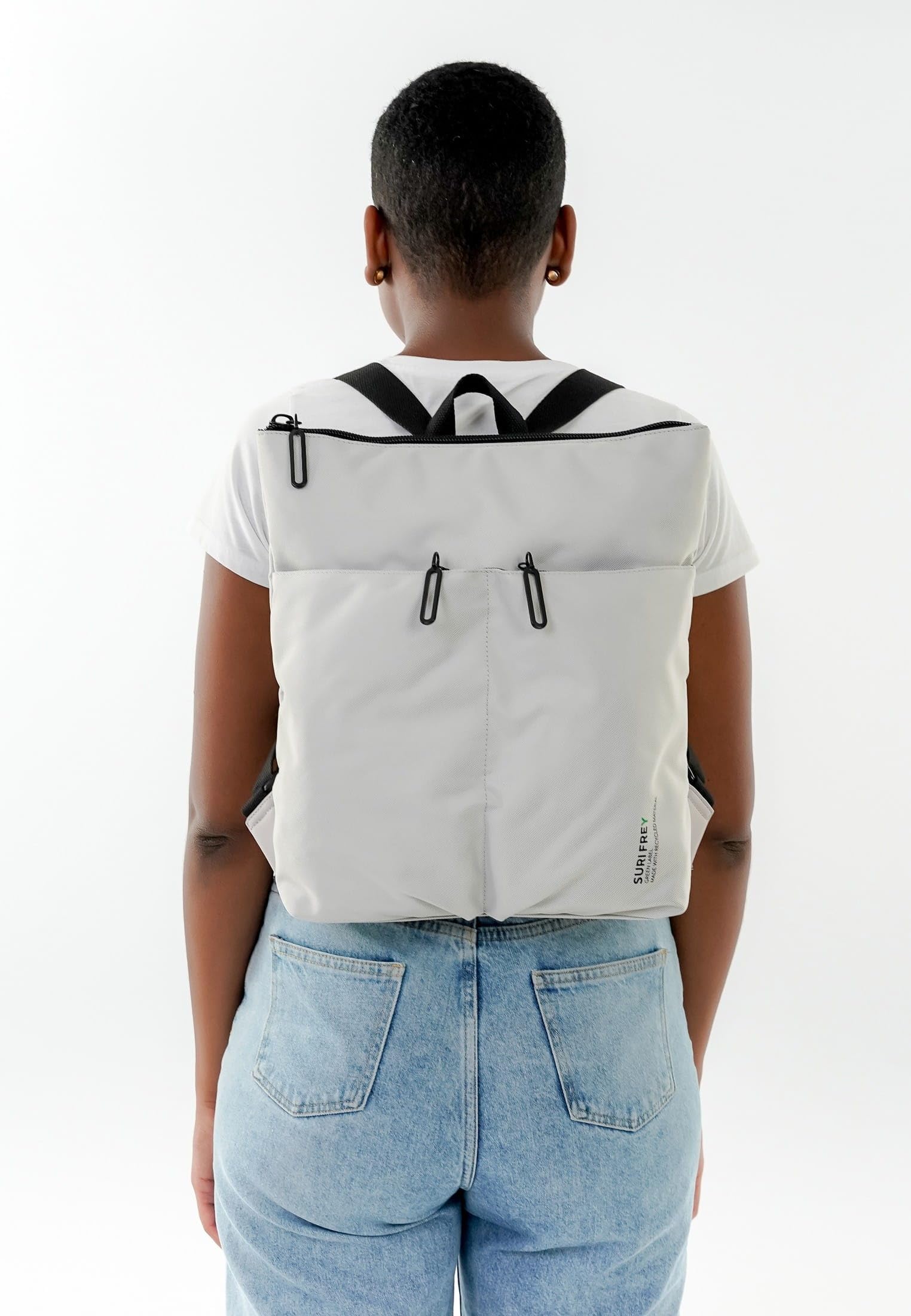SURI FREY Jenny Tanny Rucksack Lightgrey Tabletfach