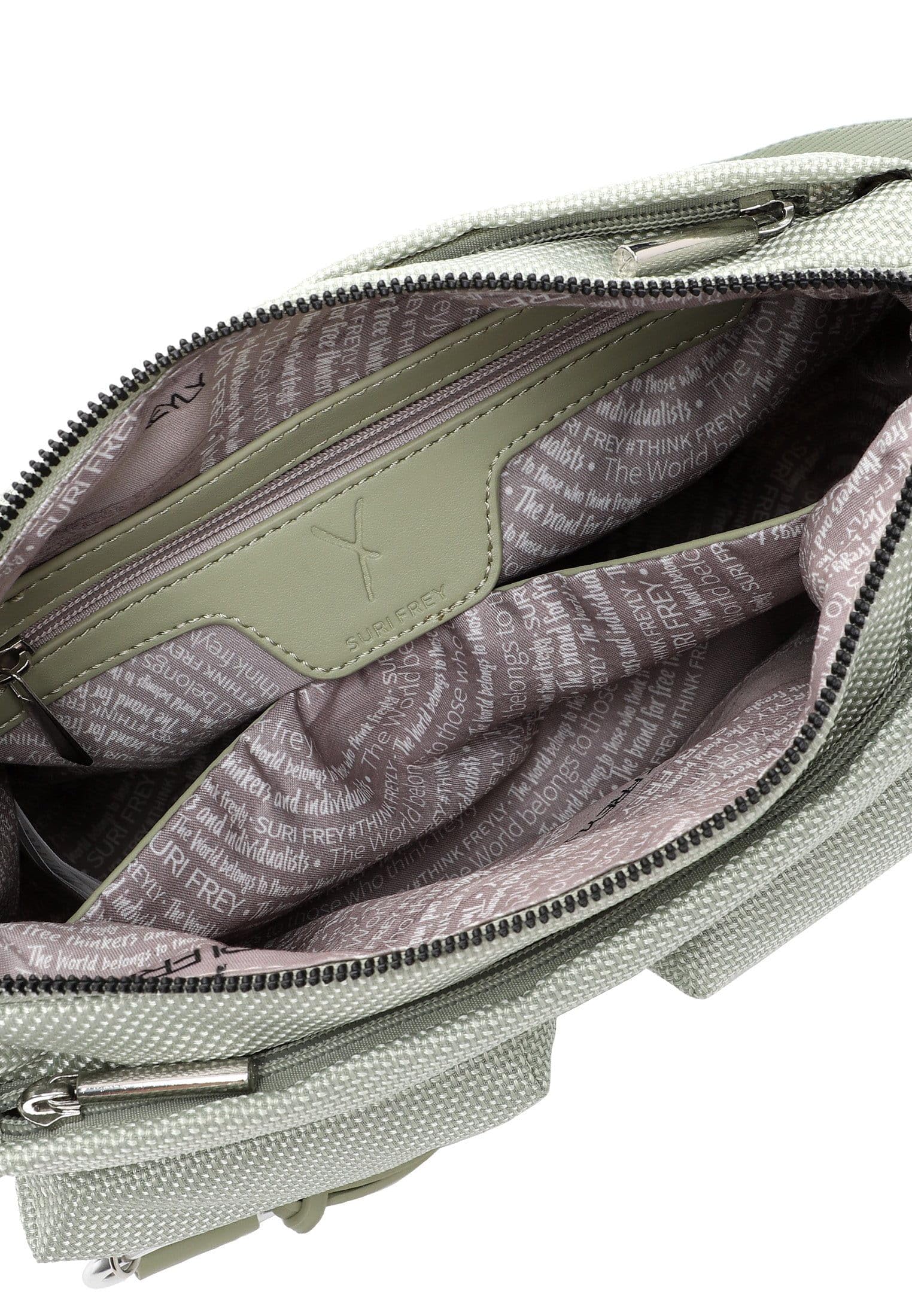 SURI FREY Marry Handbag Zipper L Umhängetasche Pistacchio