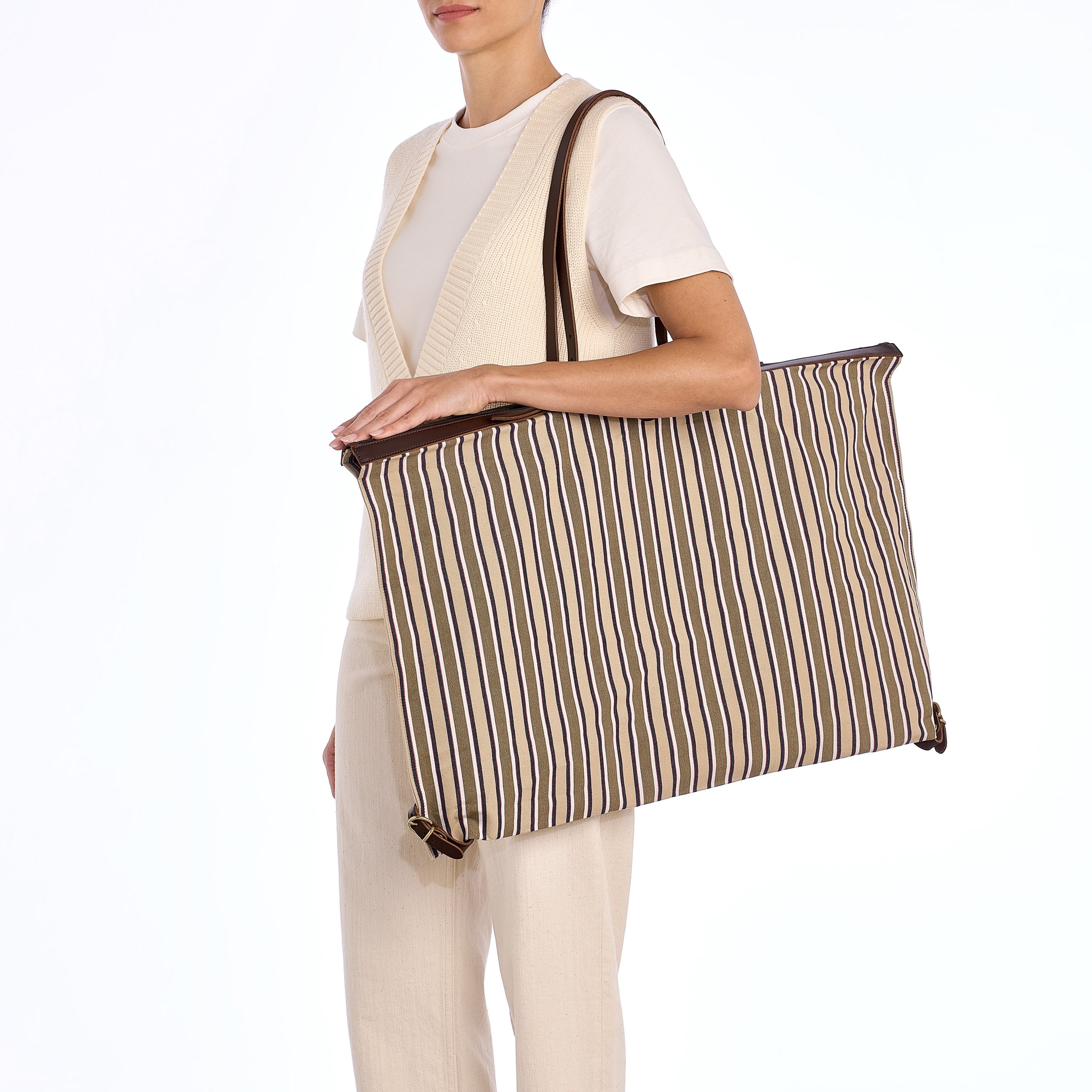 Il Bisonte Caramella Schultertasche Stoff multicolor