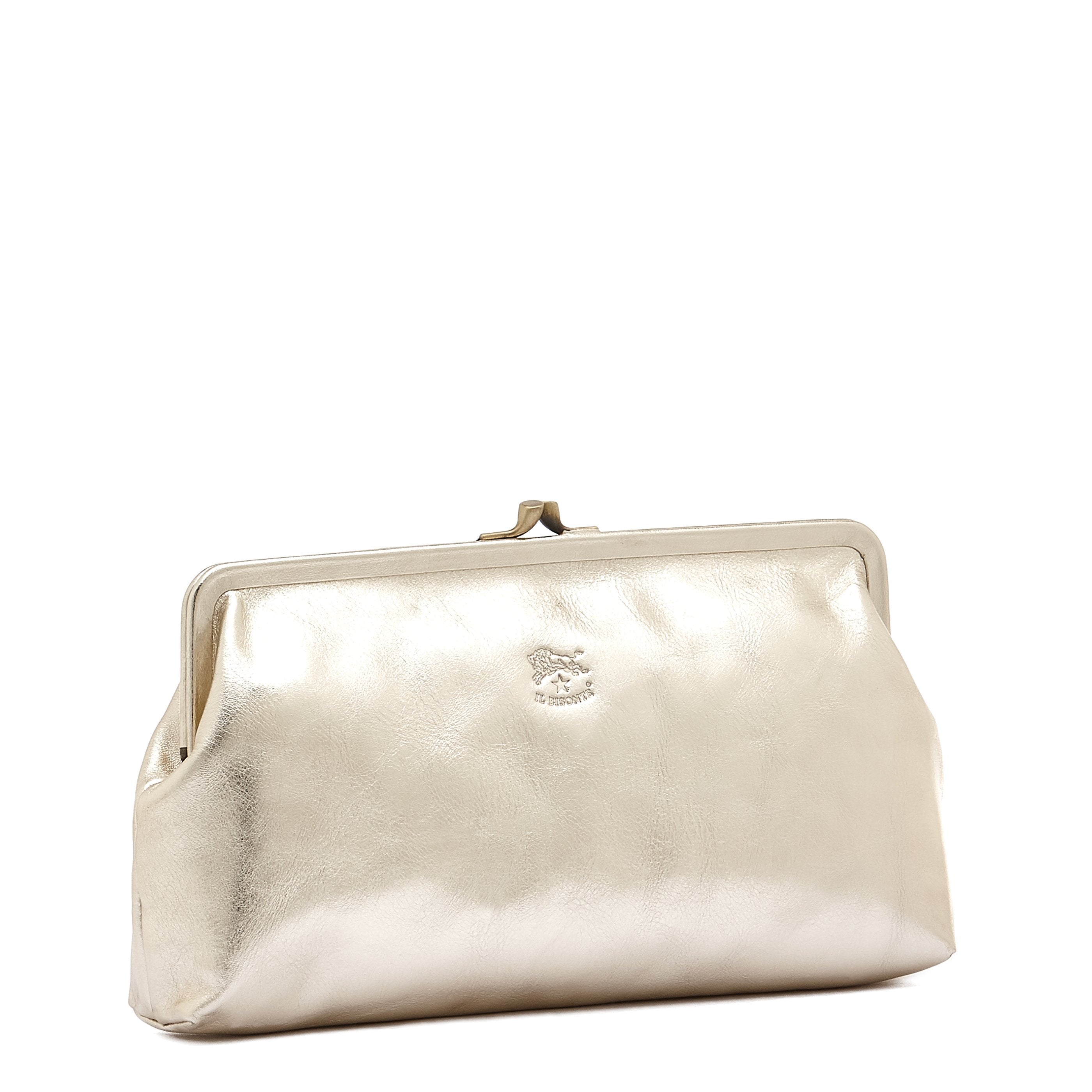 Il Bisonte Manuela Pochette Platino Vollleder
