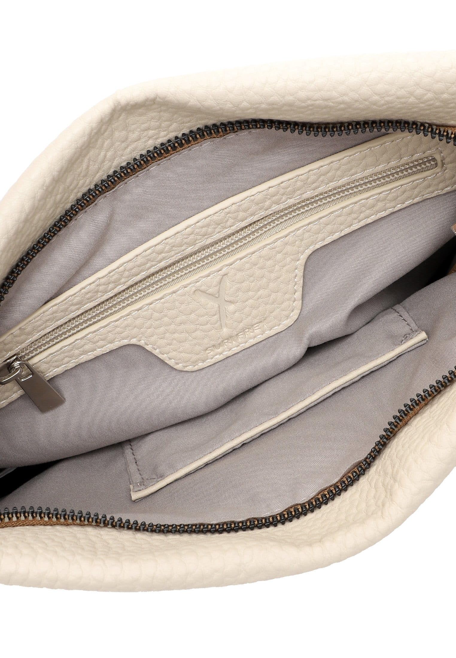 SURI FREY Batty Shoulder Bag Schultertasche Beige Zipper