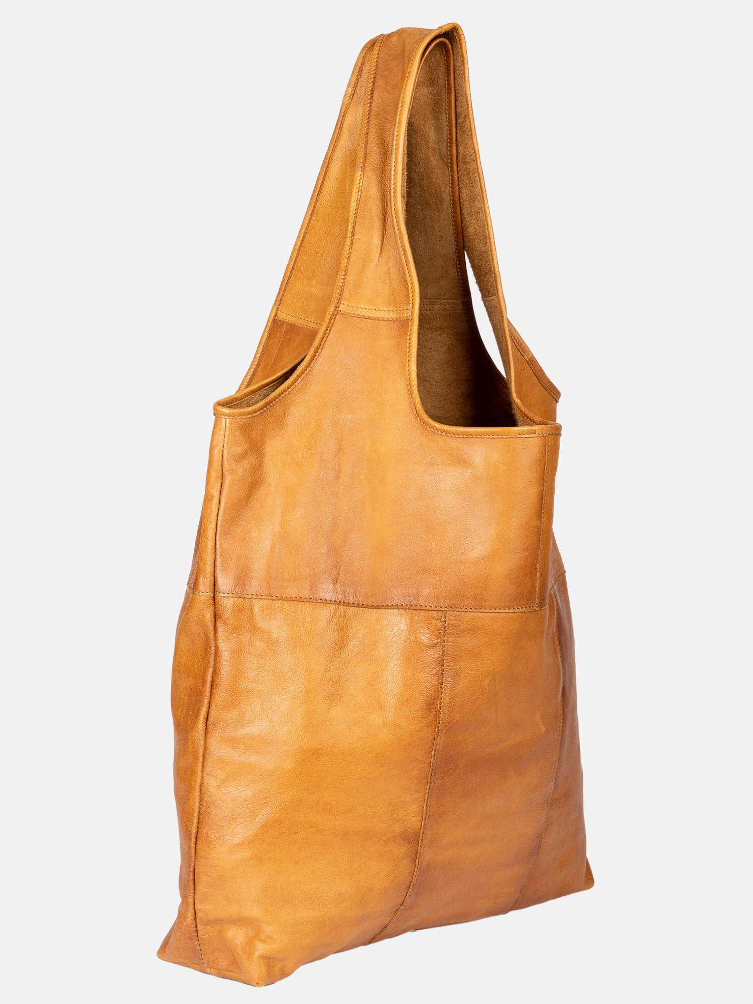 RE:DESIGNED Lyra Urban Shopper Burned Tan Leder