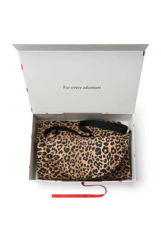 Studio Noos Essential Gift Set Mom Bag Leo Braun + Bauchtasche