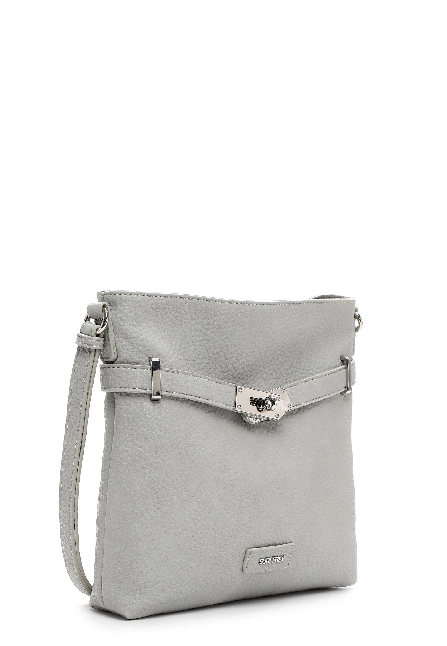 SURI FREY Leony Crossover Bag Umhängetasche Hellgrau