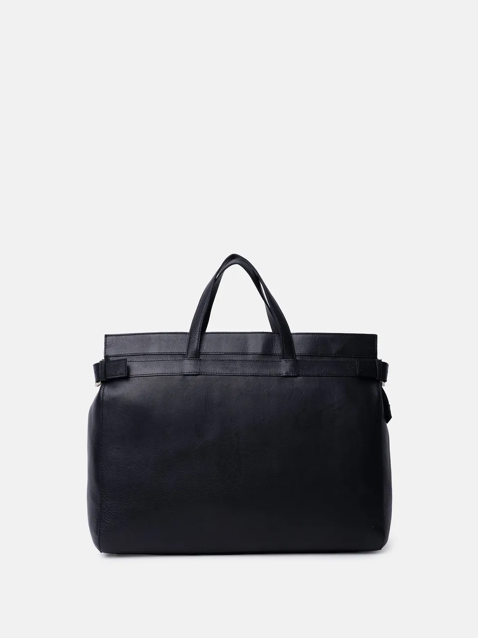 RE:DESIGNED Siri Big Handtasche Schwarz Vollleder