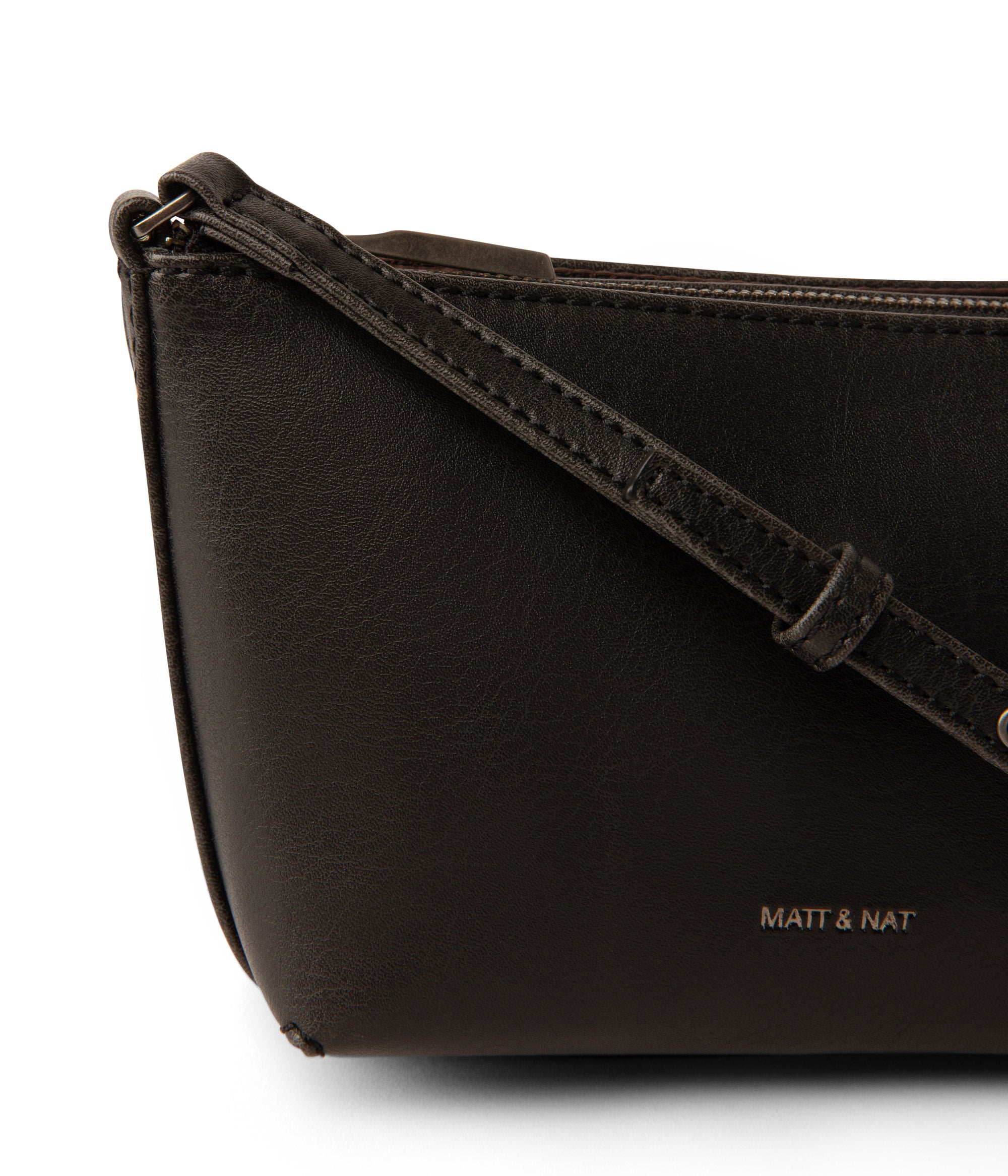 Matt & Nat Arbor Macy Umhängetasche Schwarz recycelt
