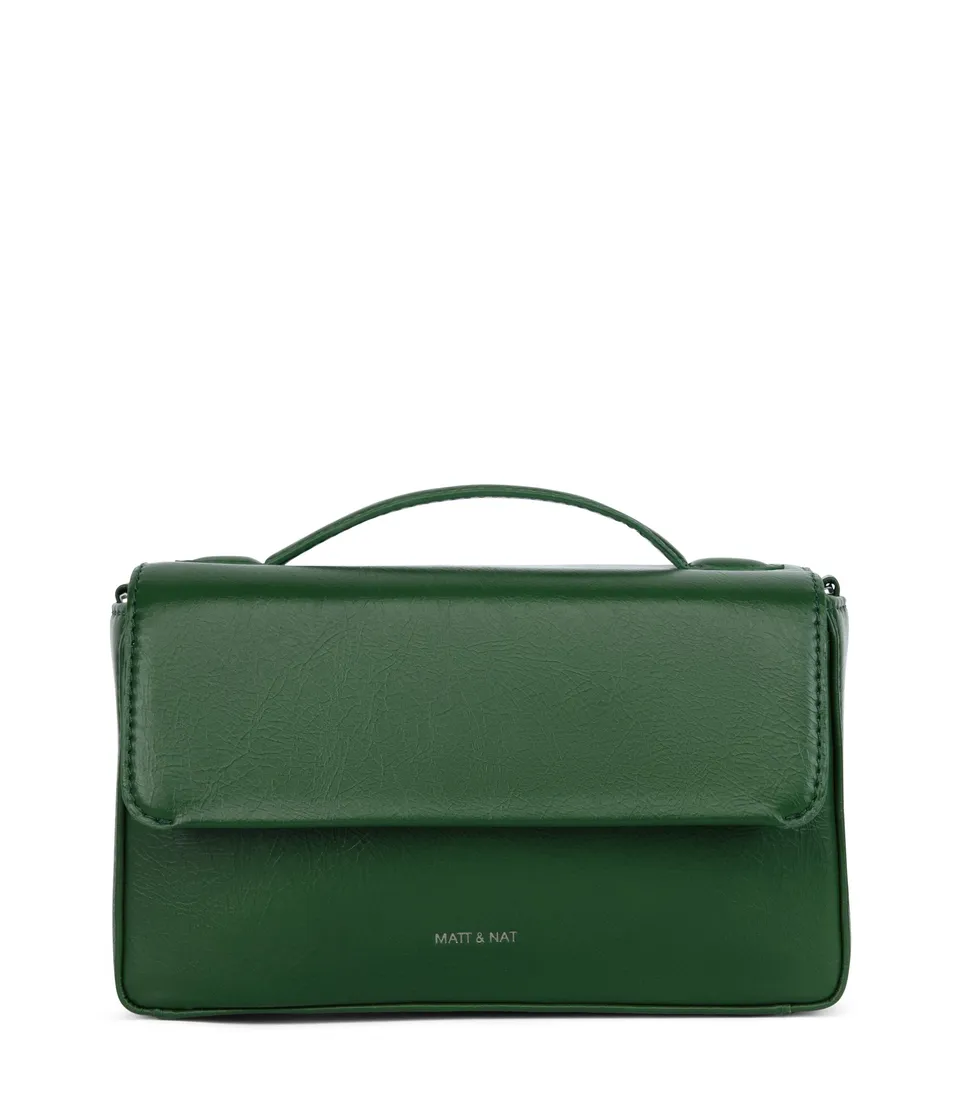 Matt & Nat Heart Crossbody Schwarz Umhängetasche vegan