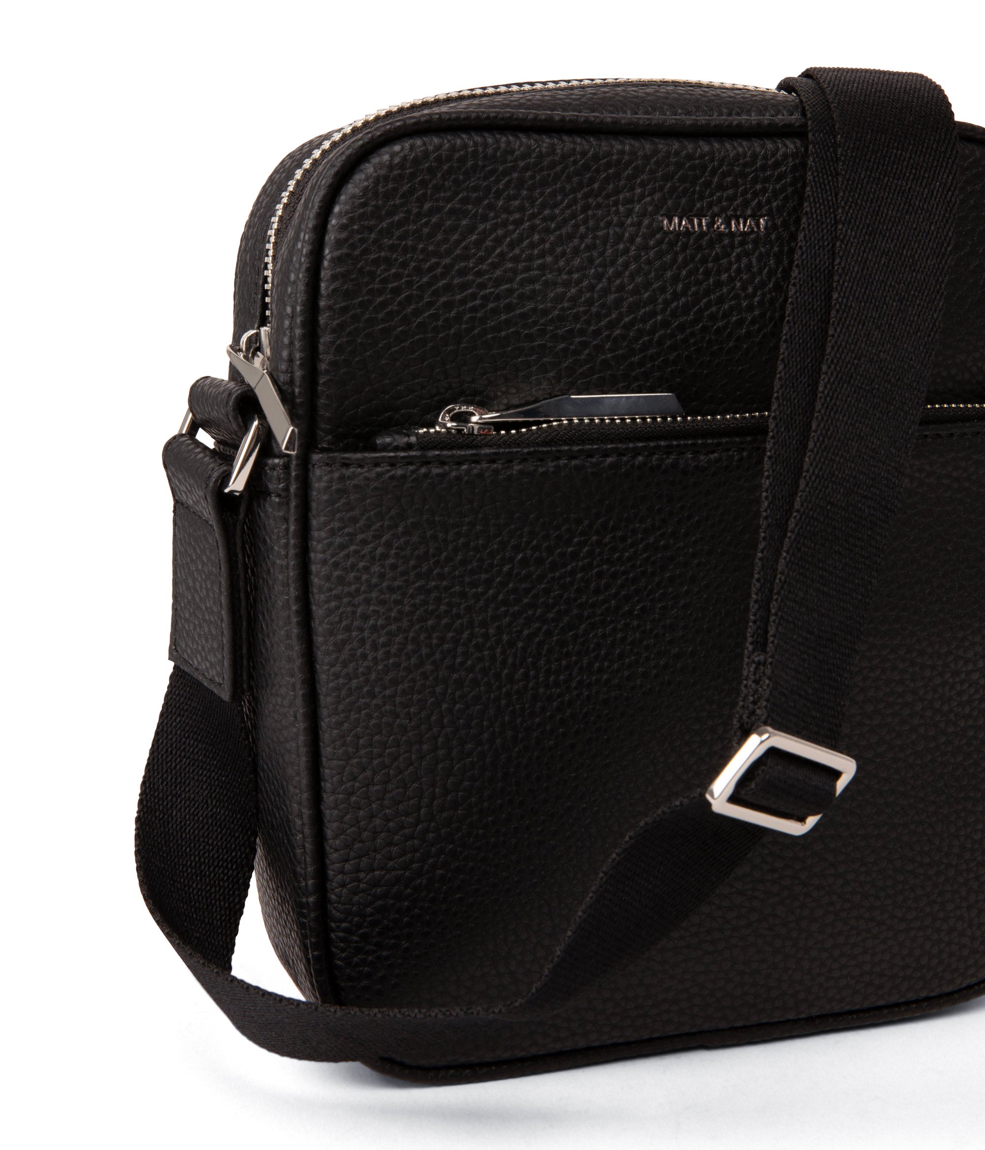 Matt & Nat Coen Mini Purity Crossbody schwarz Reßverschluss