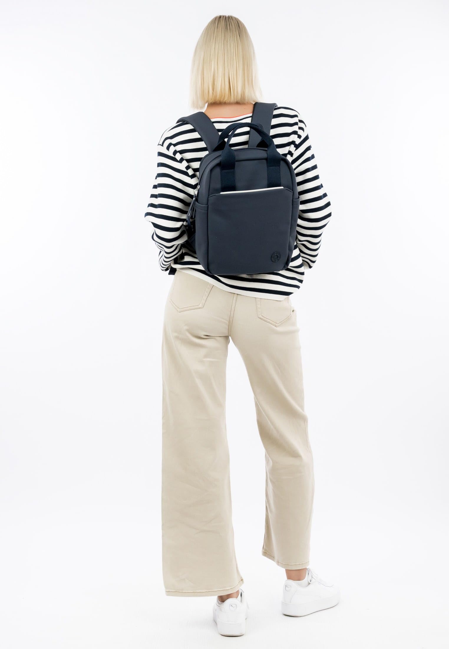 SURI FREY Besty Rucksack Blau mit Laptopfach