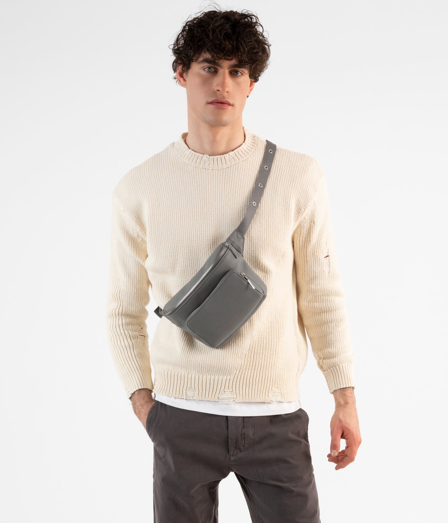 Matt & Nat Purity Kora Gürteltasche Schwarz Recycelt