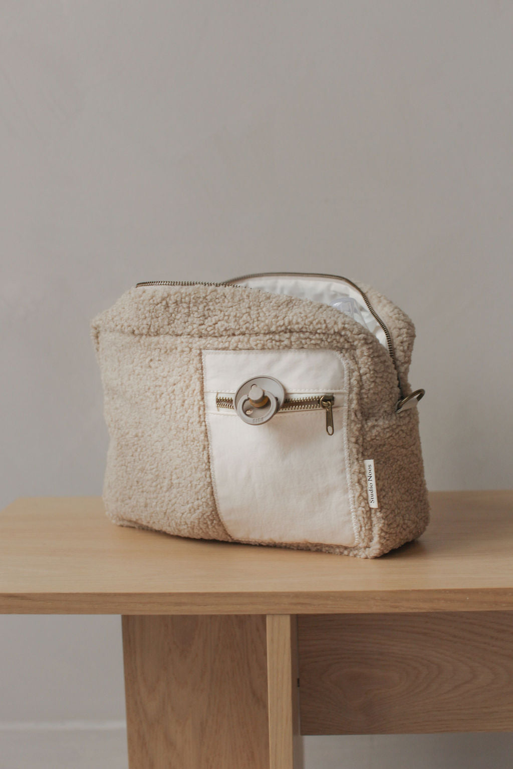Studio Noos Teddy Kinderwagen-Organizer Ecru
