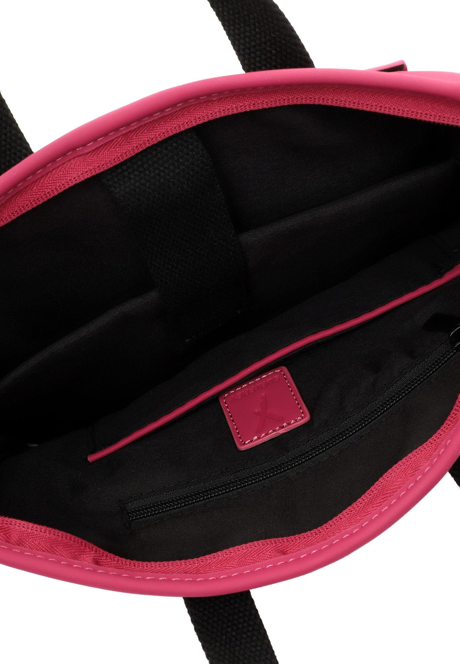 SURI FREY Jessy-Lu City Rucksack Berry 3D-Optik