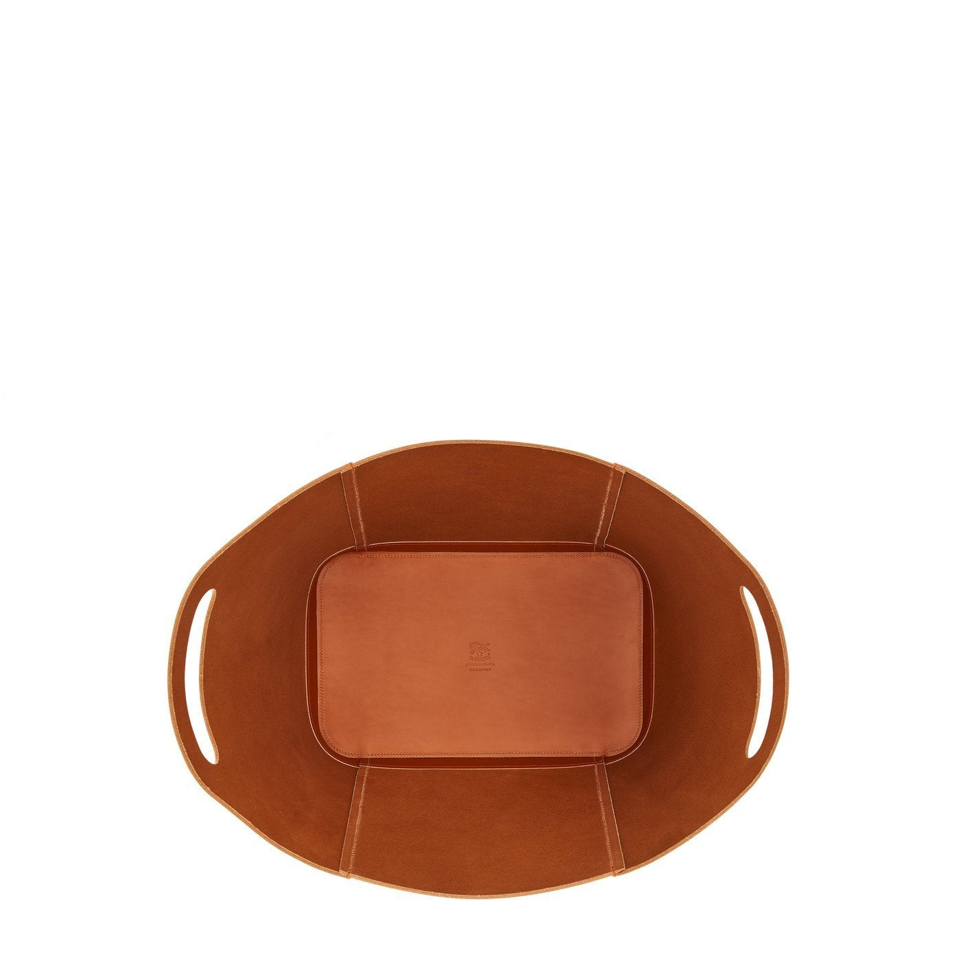 Il Bisonte Home Zeitschriftenhalter Vollleder caramel