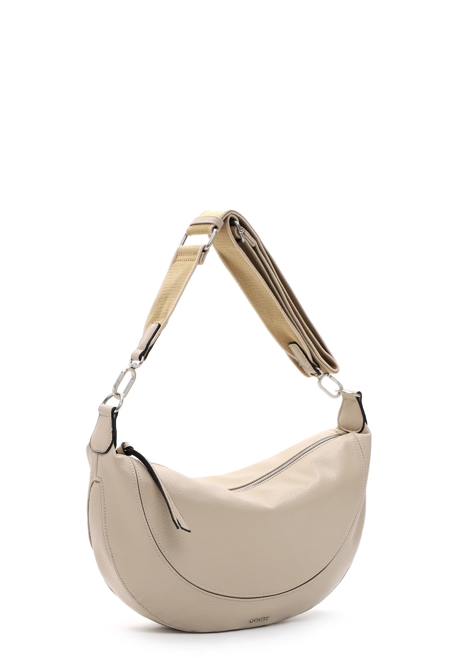 SURI FREY Kimberly Crossbody Umhängetasche Beige Breitgurt