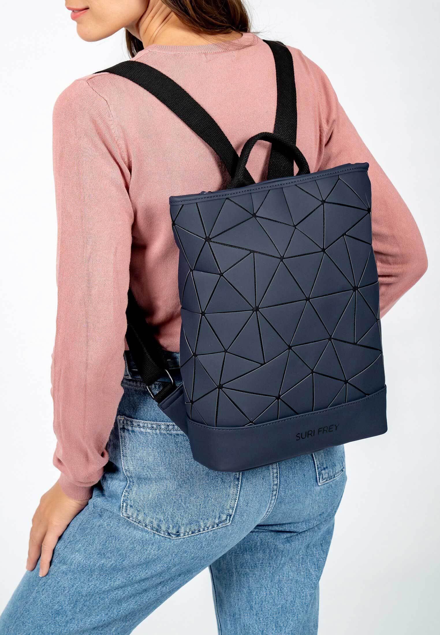 SURI FREY Jessy-Lu 18049 Rucksack Beige Kunstleder