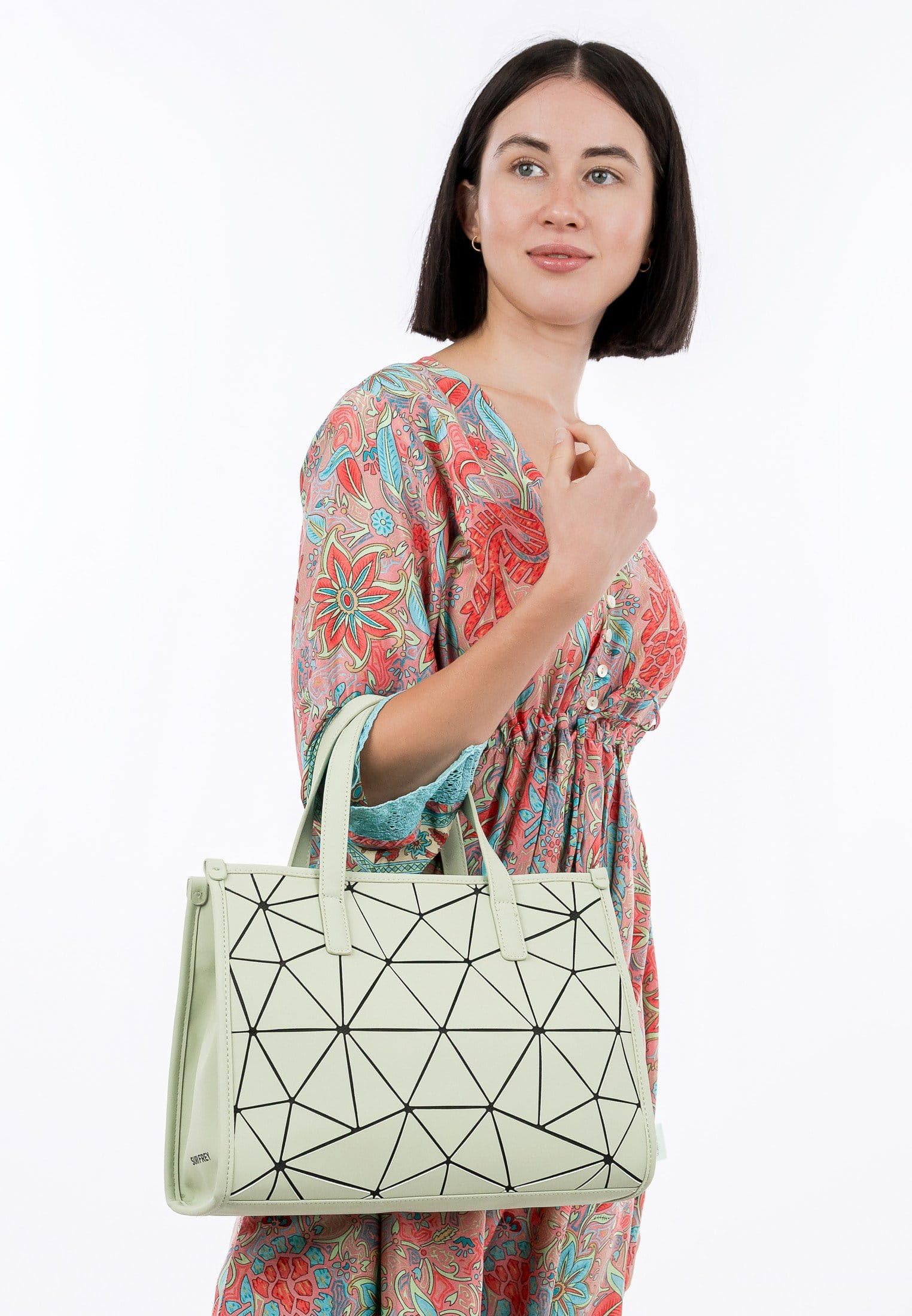 SURI FREY Jessy-Lu 18260 Shopper Mustermix Neopren