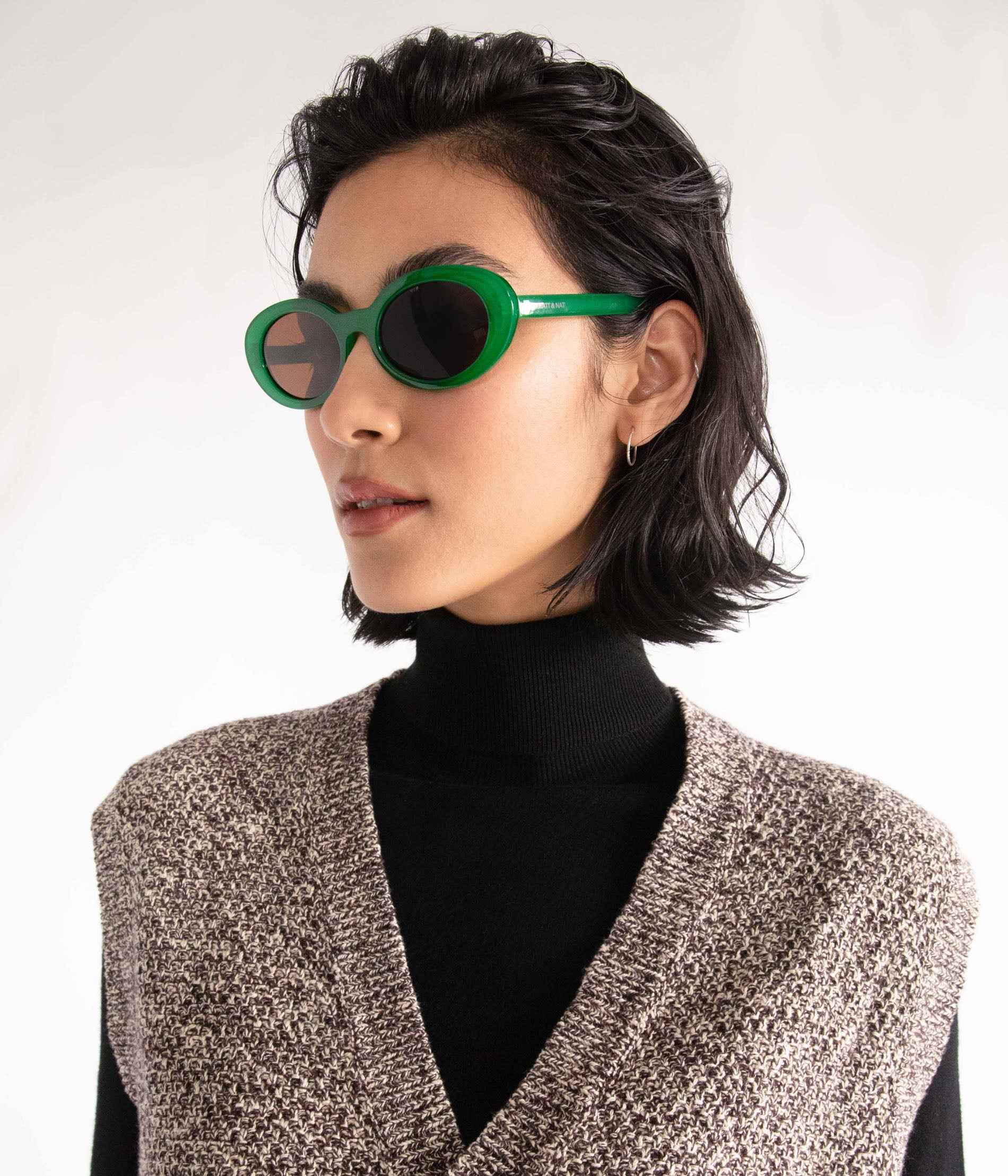 Matt & Nat Miela-2 Sonnenbrille Schwarz Oval Polar