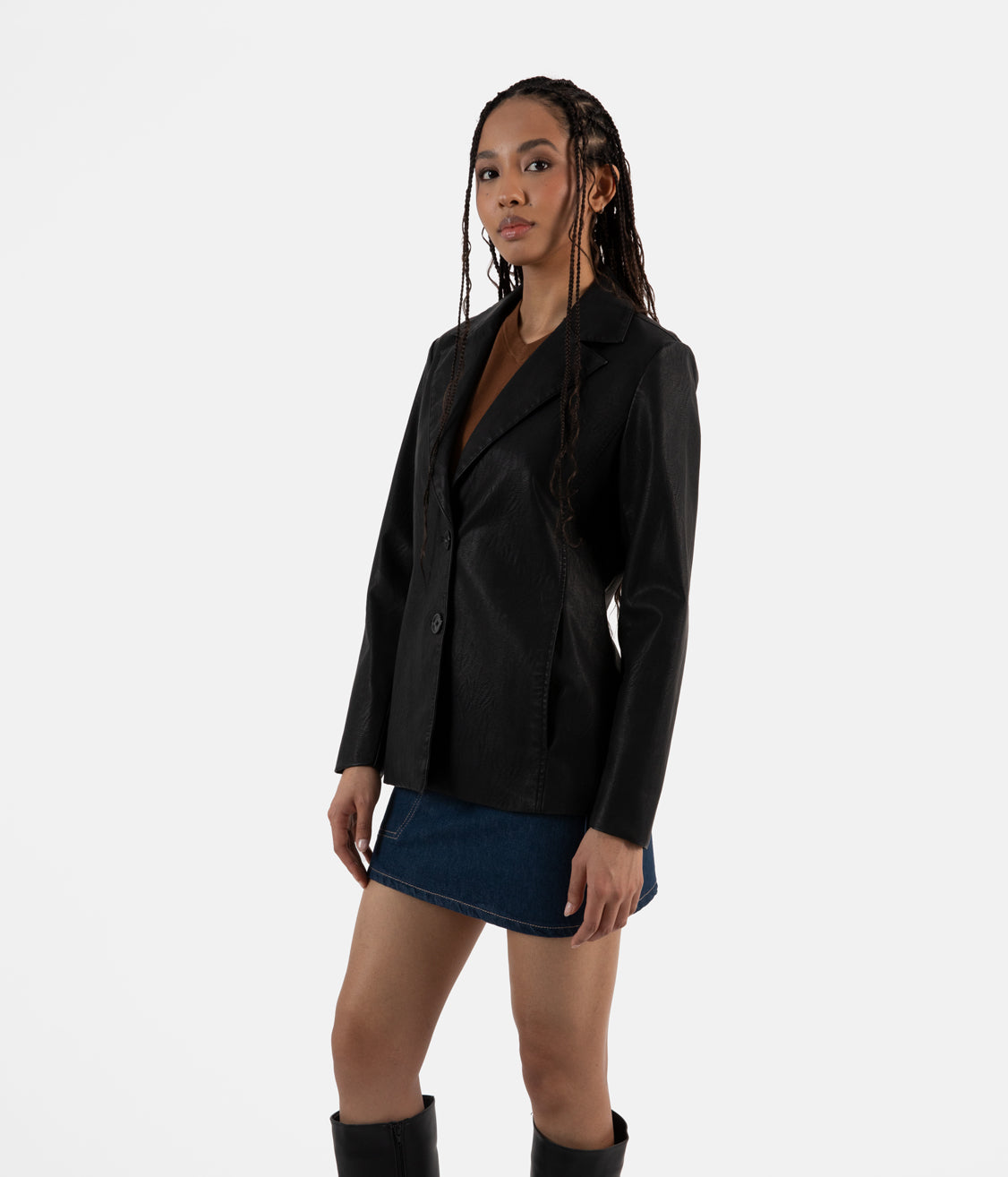 Matt & Nat Katrin Blazer Schwarz vegan