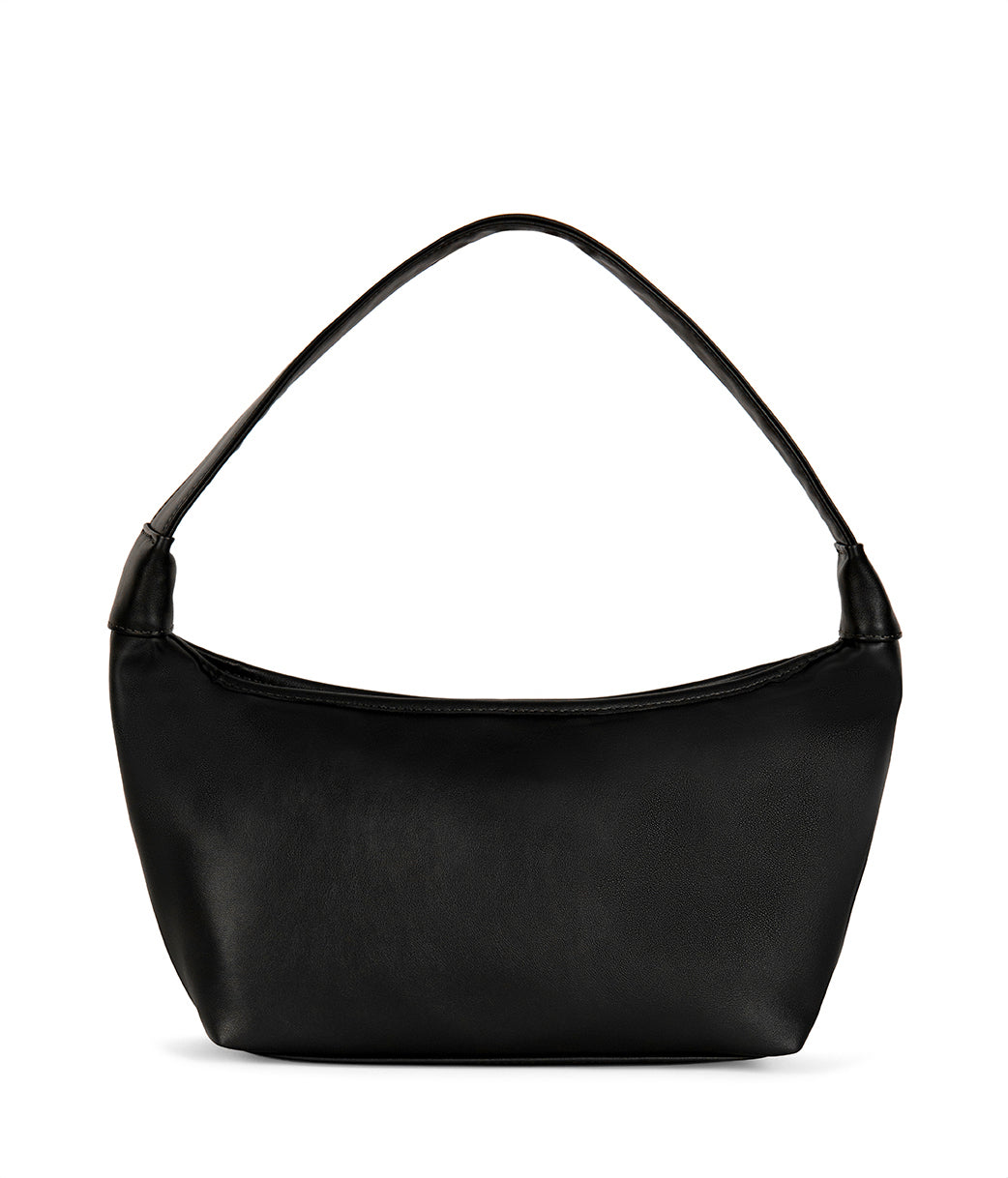 Matt & Nat Kat Schultertasche schwarz vegan