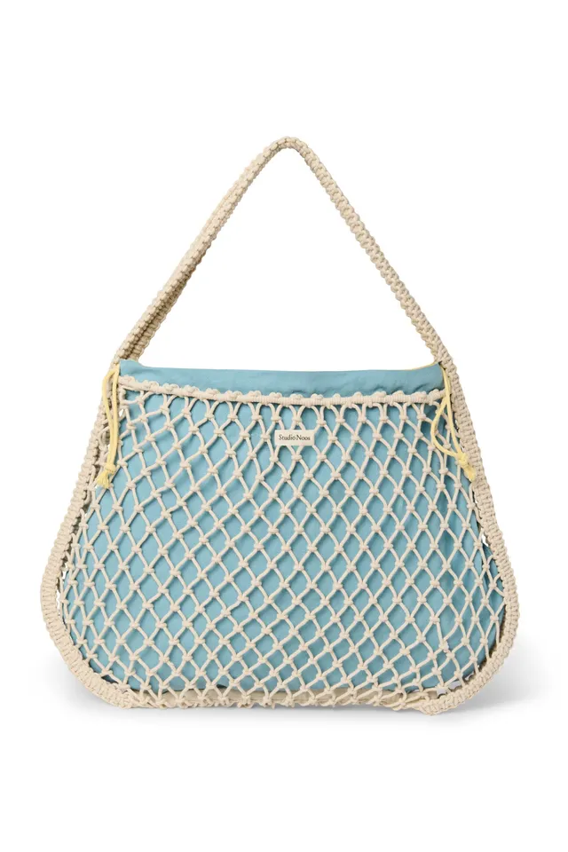 Studio Noos Macramé Mom-Bag Wickeltasche Natur