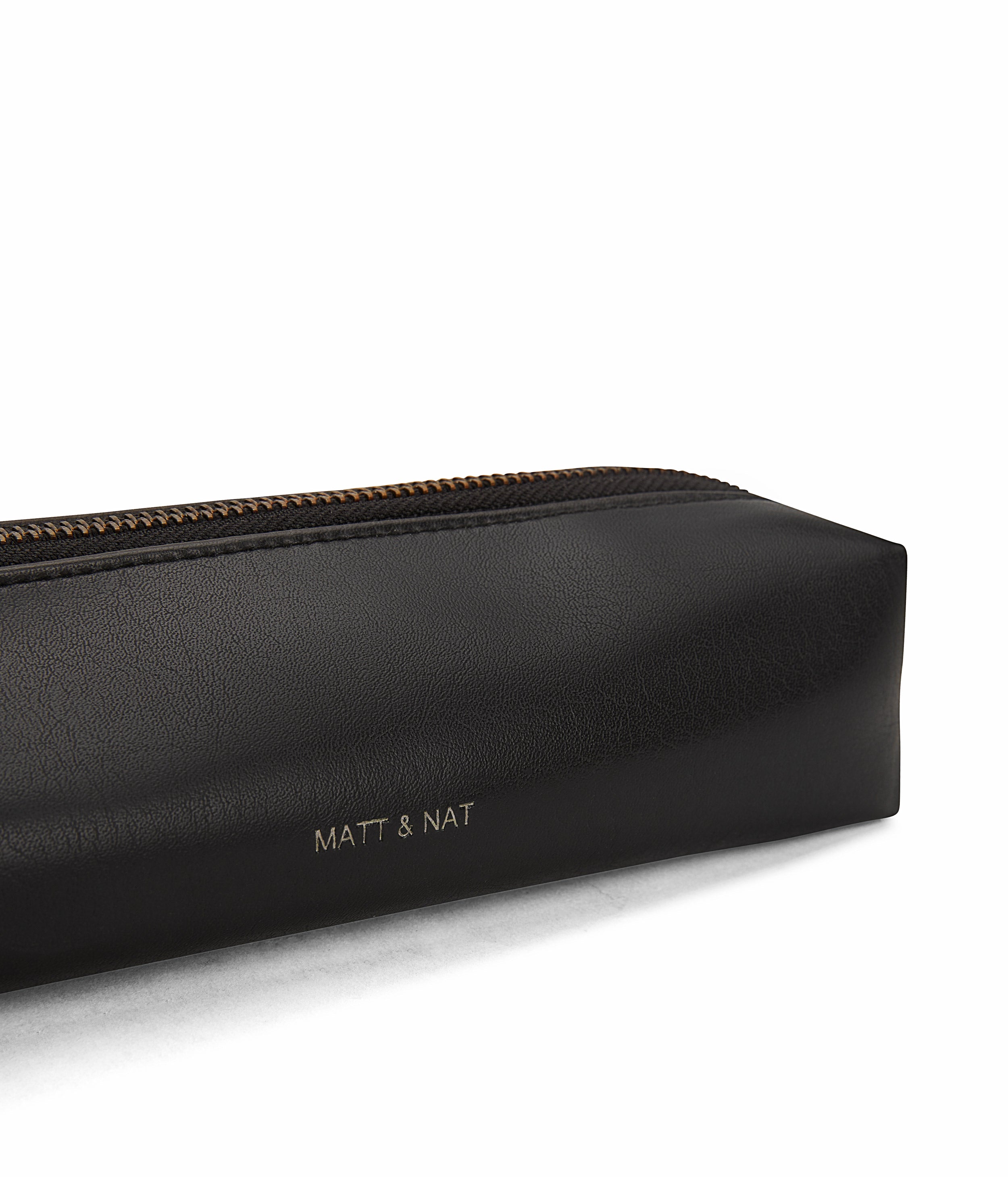 Matt & Nat Teckel Vintage Federmappe Schwarz vegan