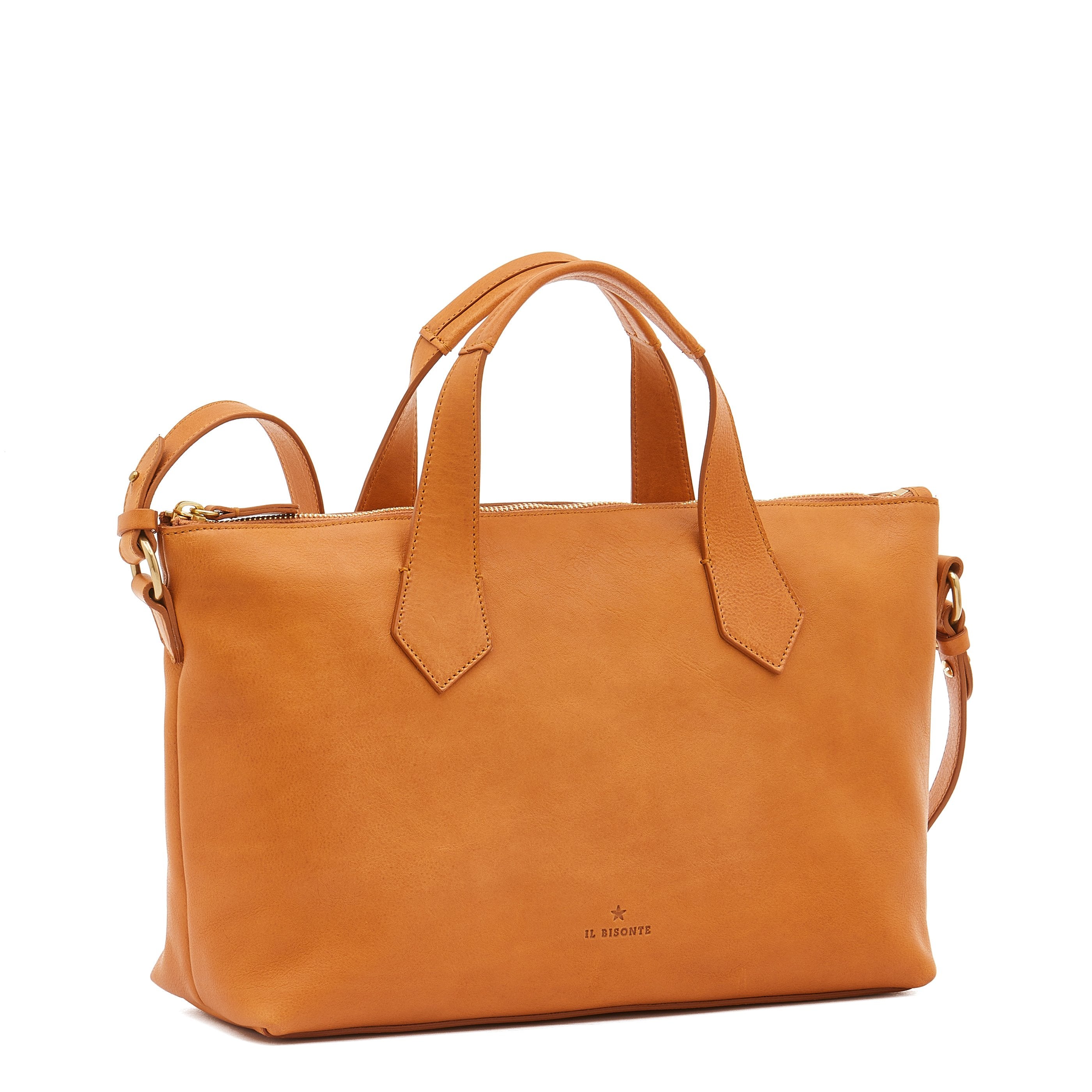 Il Bisonte Le laudi Handtasche naturale Vollleder