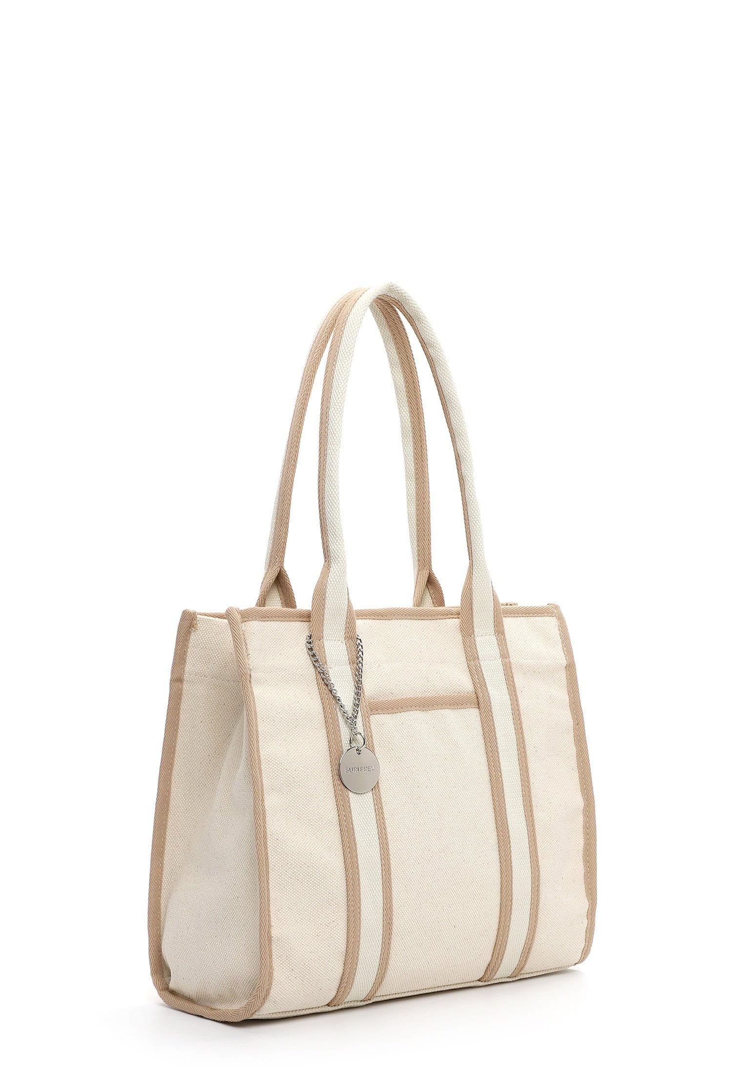 SURI FREY Bethany 14921 Shopper M Beige Zweifarbig