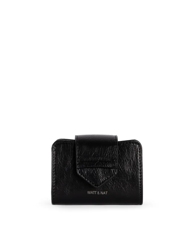 Matt & Nat Thea SM Geldbörse schwarz klein vegan