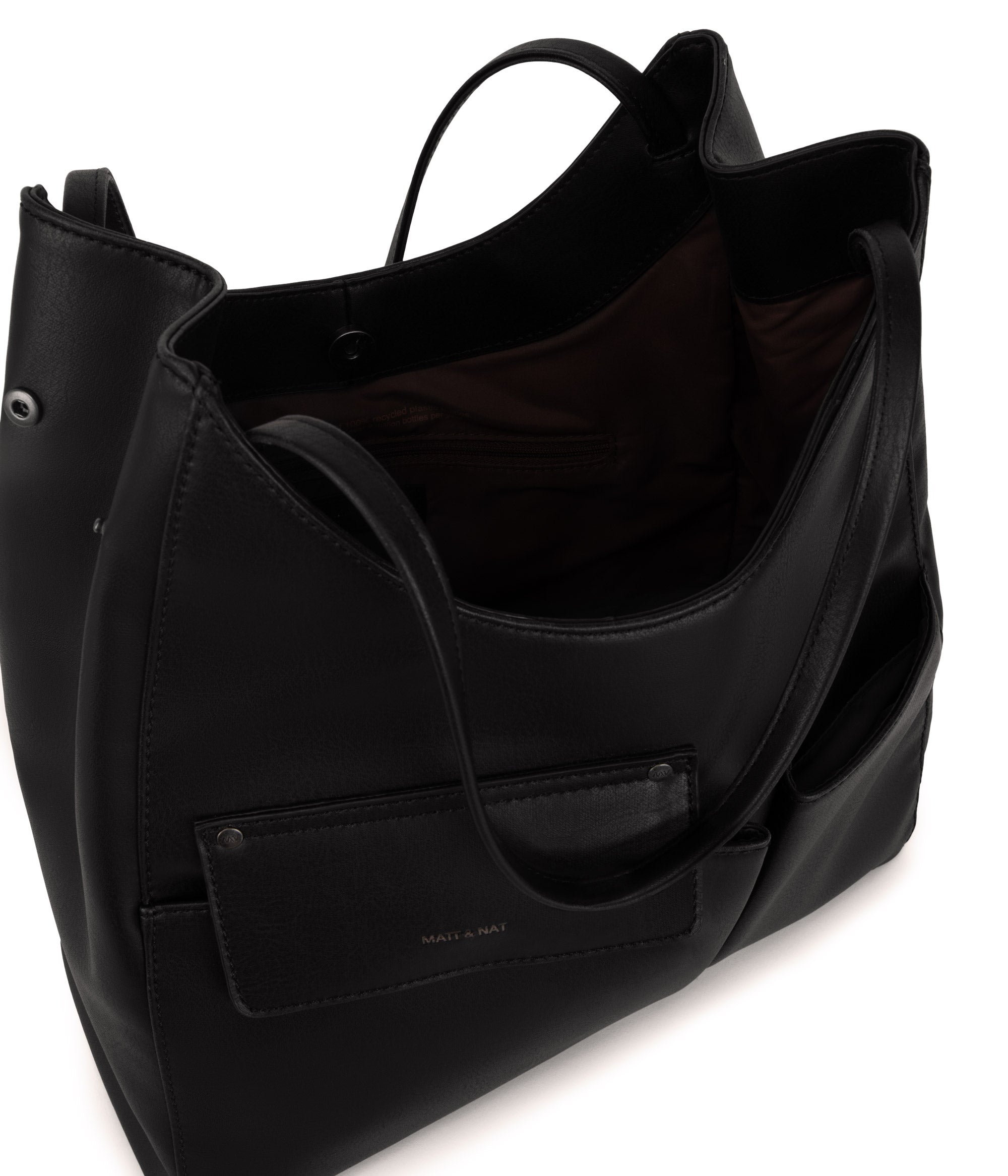 Matt & Nat Tina Arbor Tote Schwarz groß Magnet