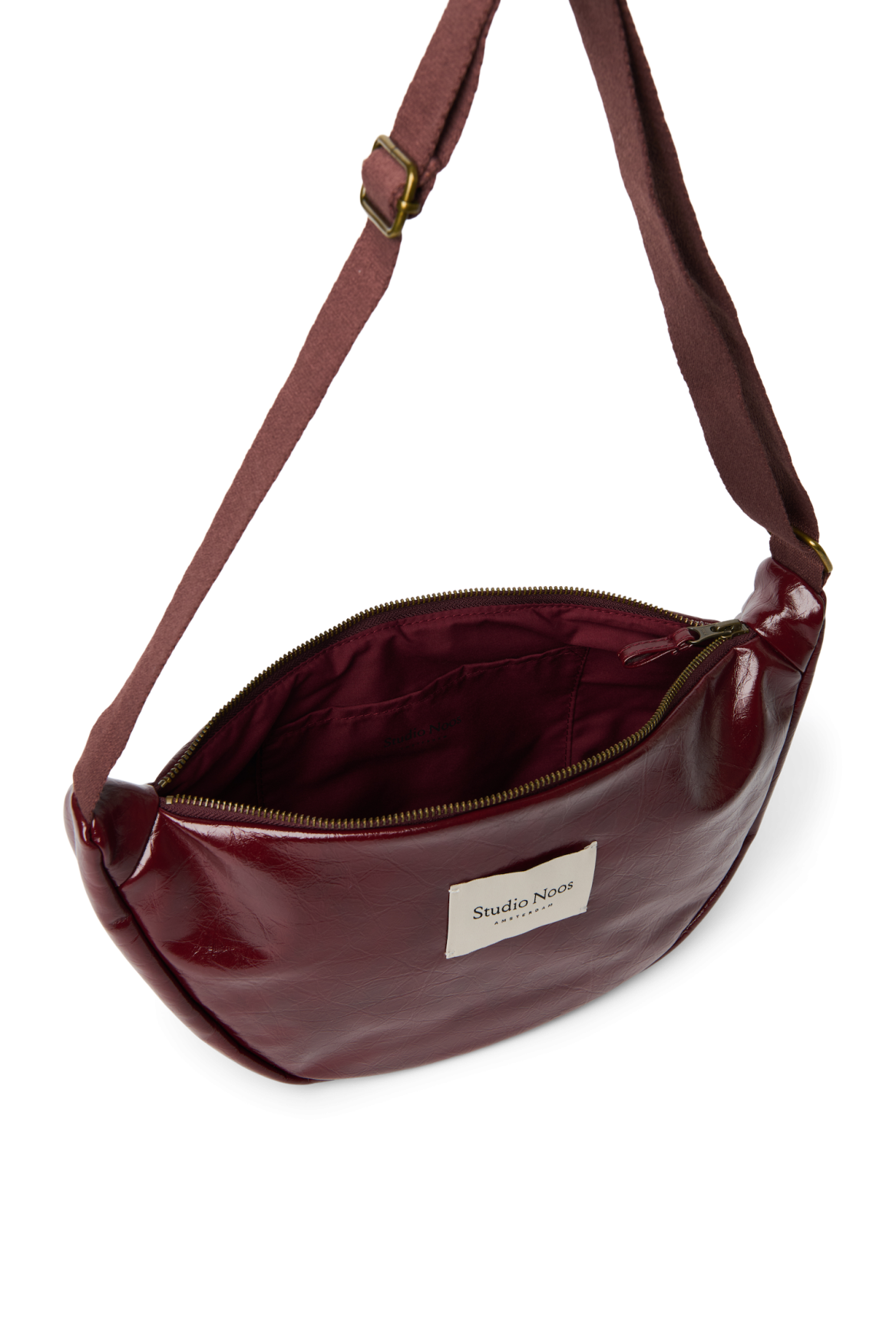 Studio Noos Adult Fanny Pack Bauchtasche burgundy vegan