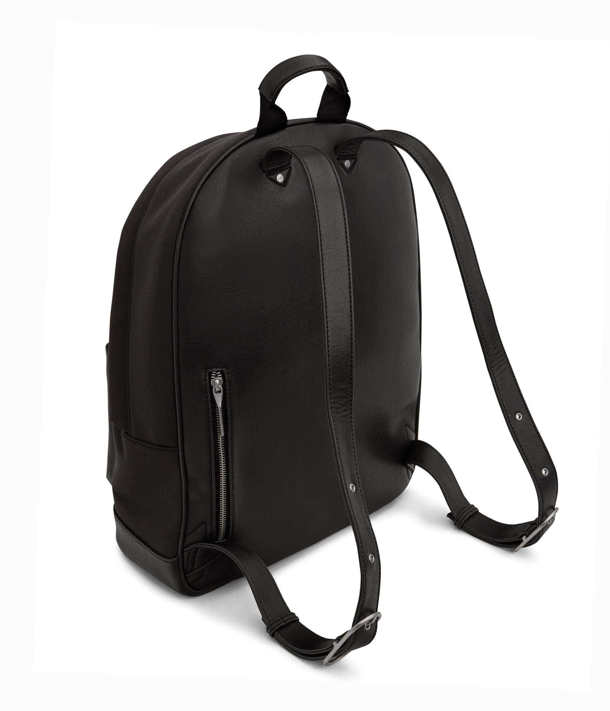 Matt & Nat Canvas Balilg Rucksack Schwarz 15 Zoll