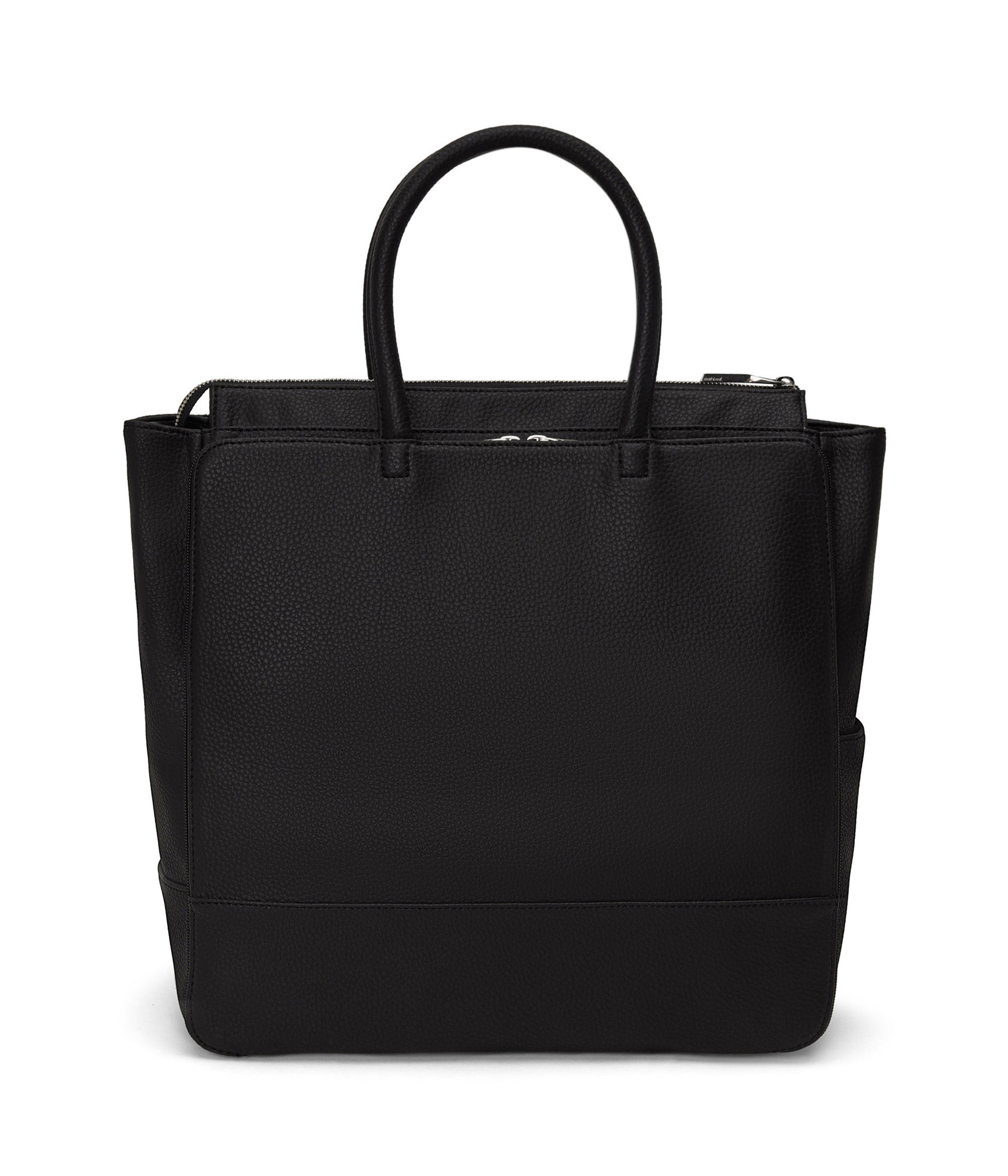 Matt & Nat Purity Percio Wickeltasche Schwarz groß