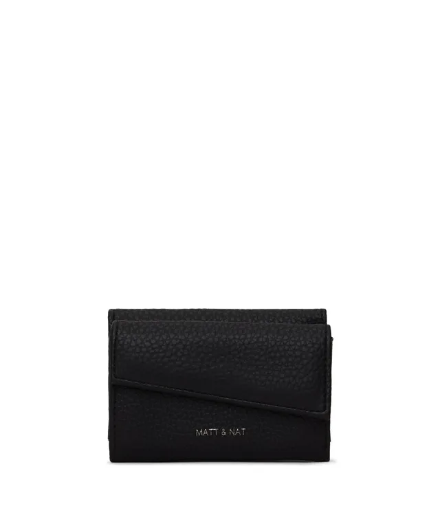 Matt & Nat Tani Mini-Geldbörse vegan schwarz