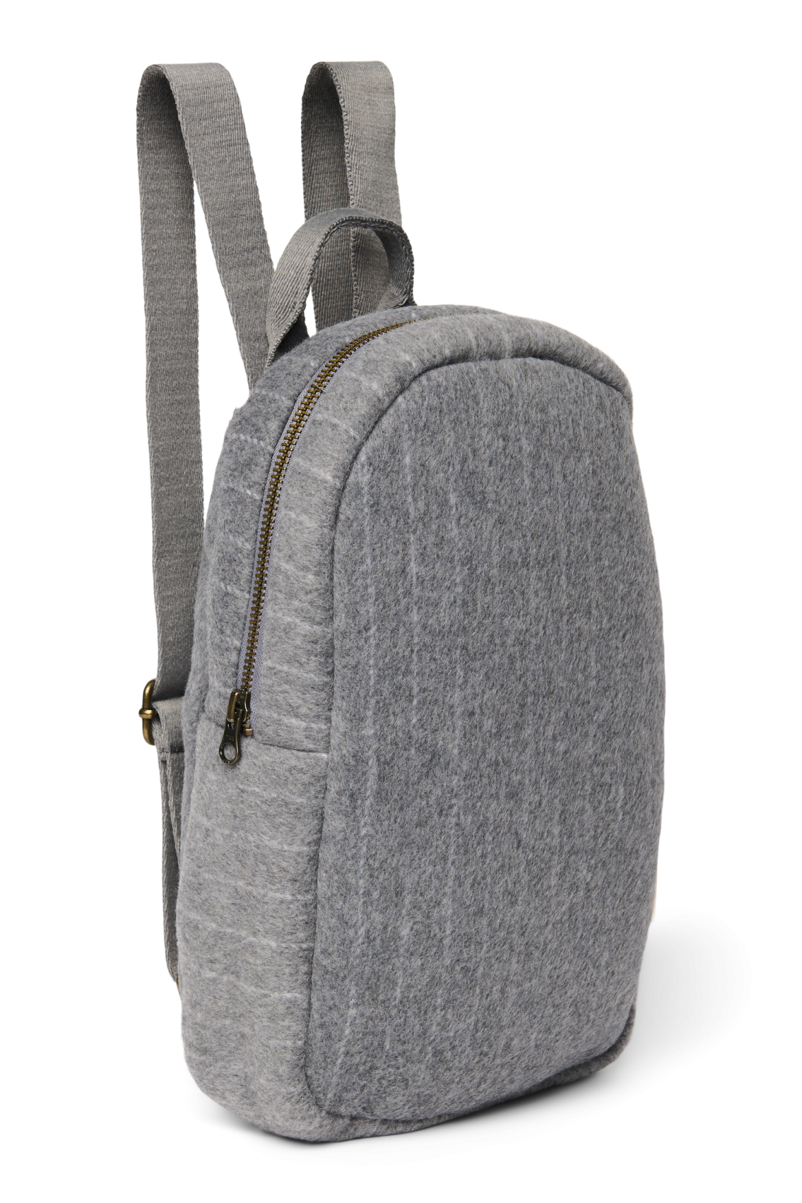 Studio Noos Flannel Chalkstripe Mini Rucksack Hellgrau
