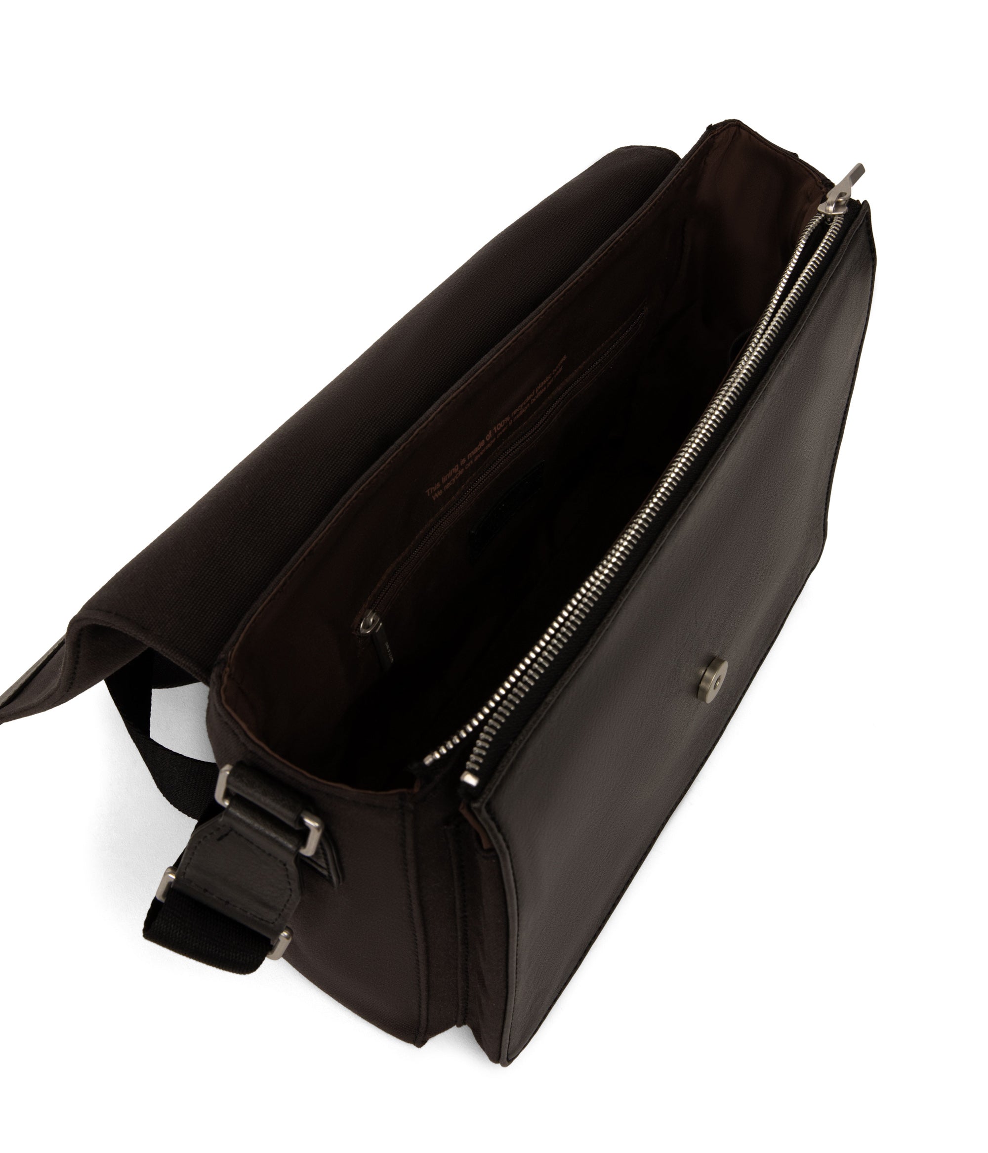 Matt & Nat Canvas Anton Messenger Tasche Schwarz
