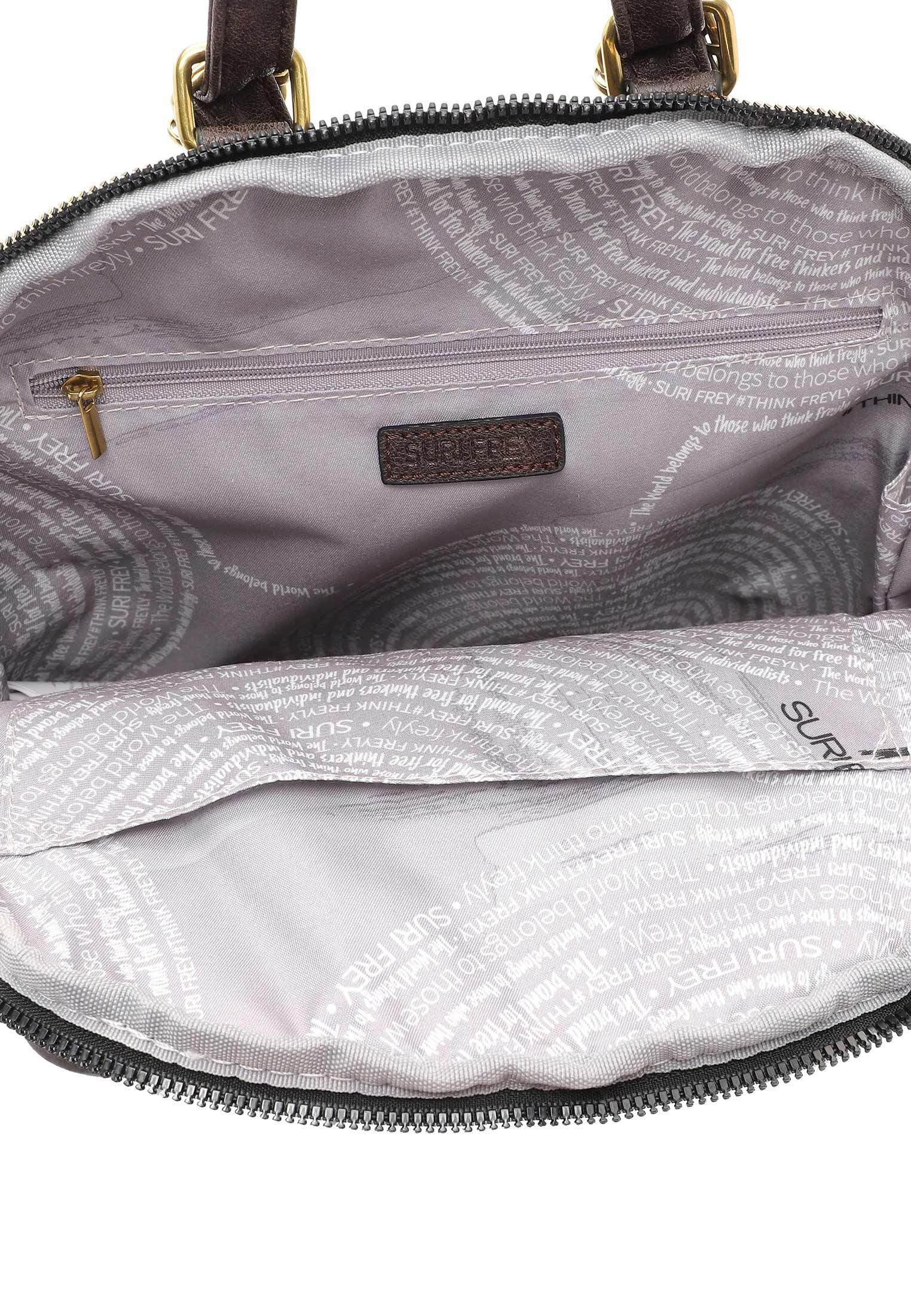 SURI FREY Corey Backpack M Rucksack Braun A4