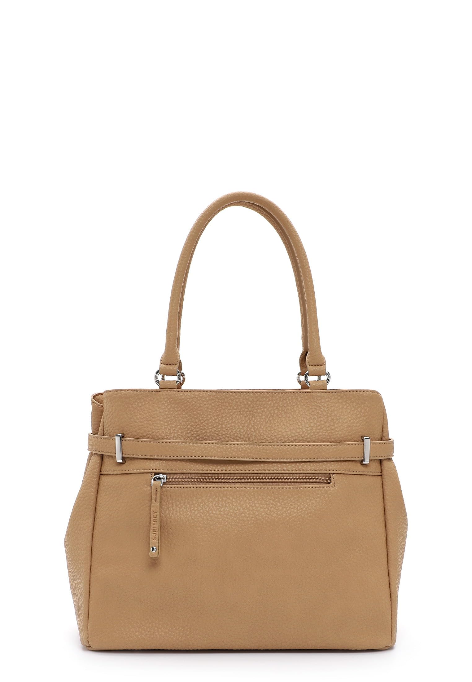 SURI FREY SFY Leony 14813 Shopper Sand mit Reißverschluss