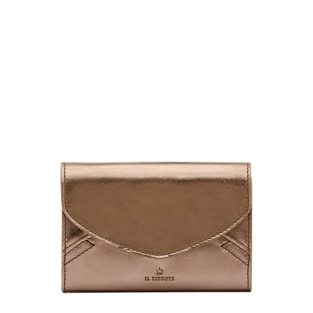 Il Bisonte Esperia Portemonnaie Leder bronze