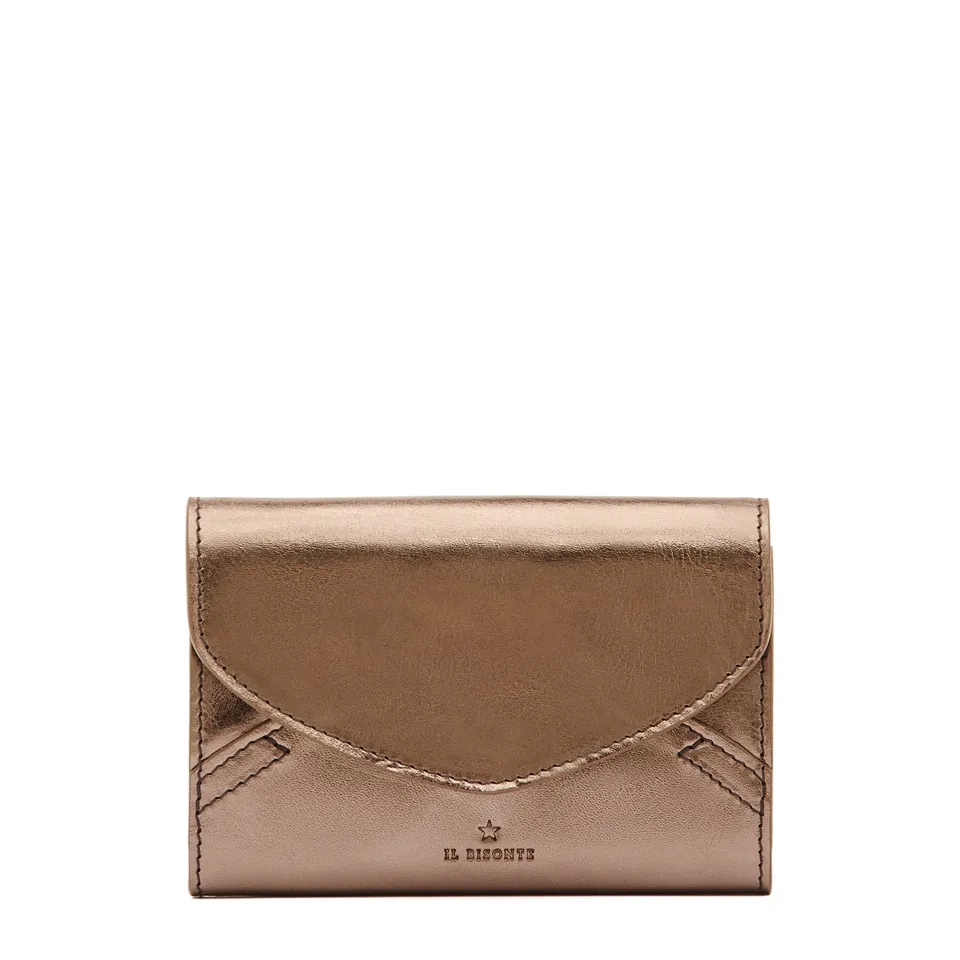 Il Bisonte Esperia Portemonnaie Leder bronze