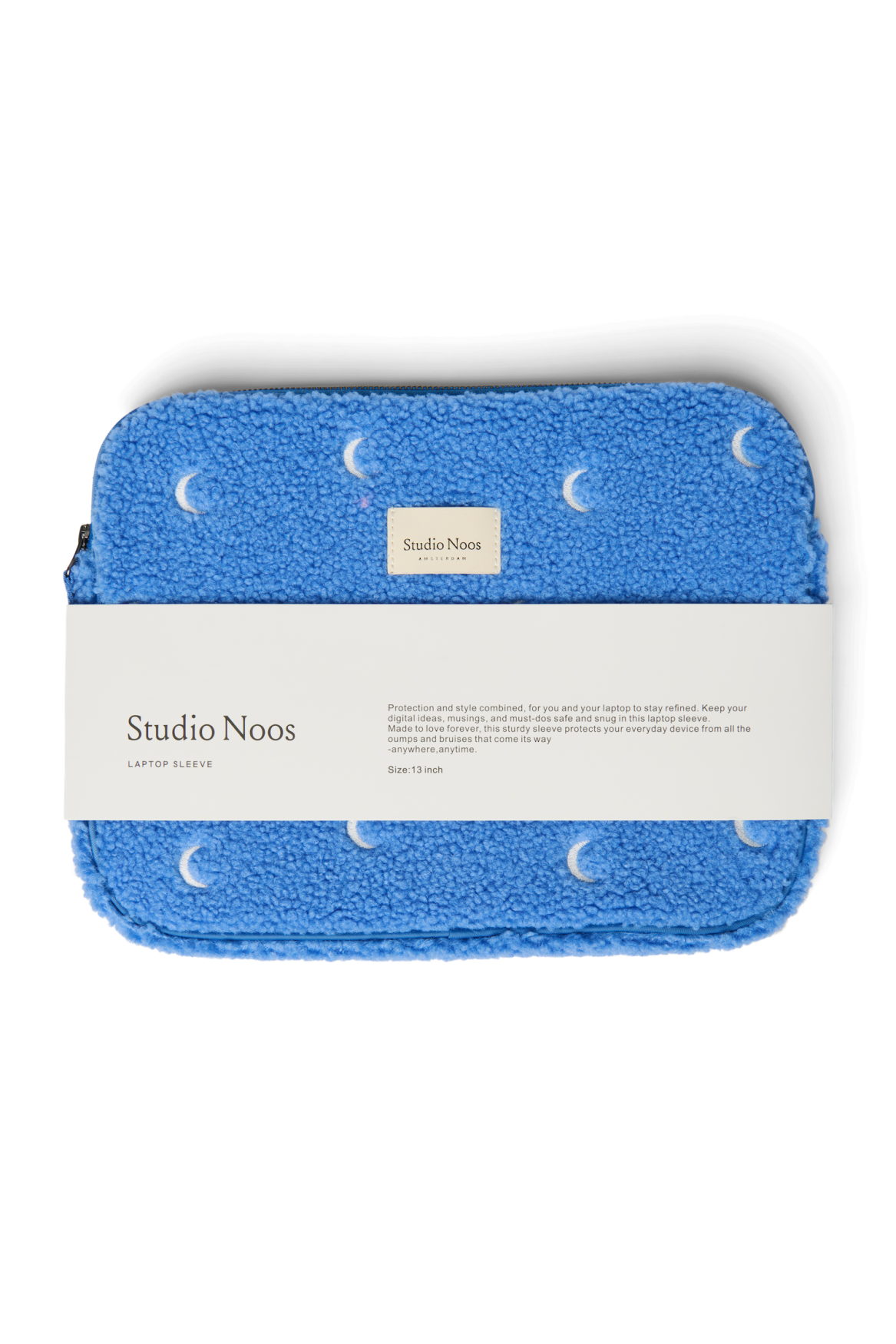 Studio Noos Teddy Laptop Sleeve 13 Zoll Light Blue