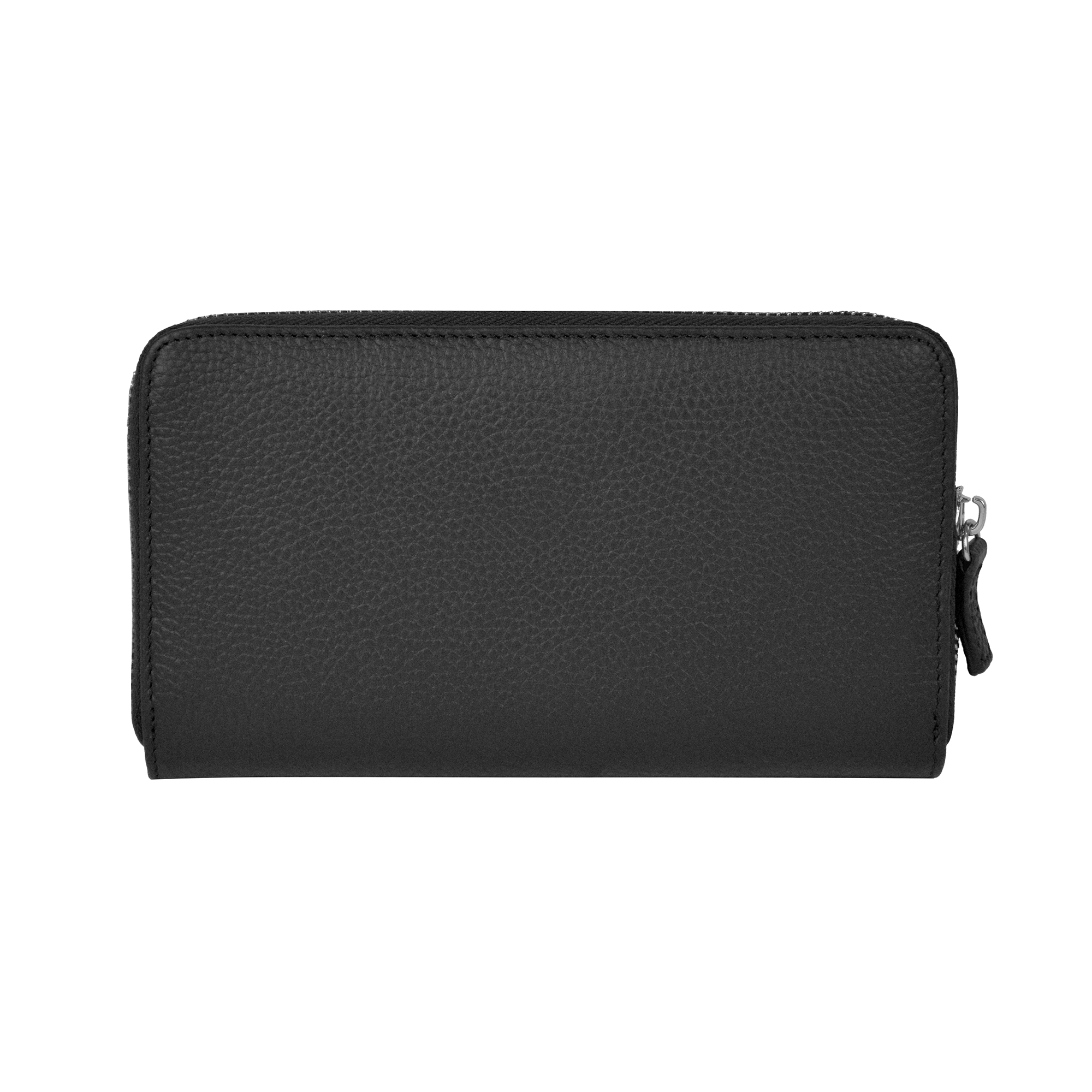 Lamarthe Paris Portemonnaie Leder Schwarz 19cm